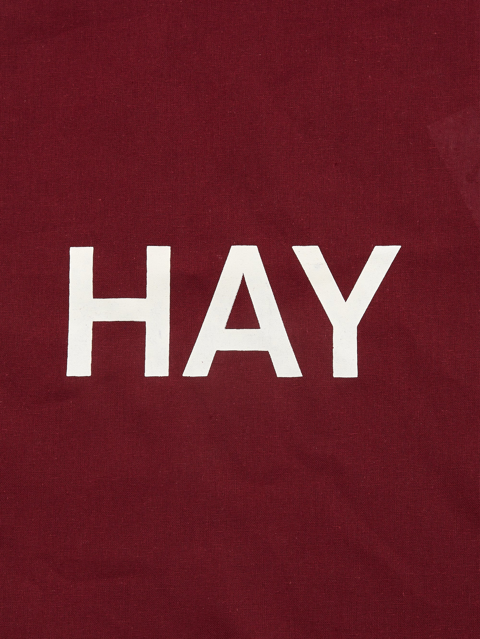 HAY Tote Bag - Burgundy - Image 2