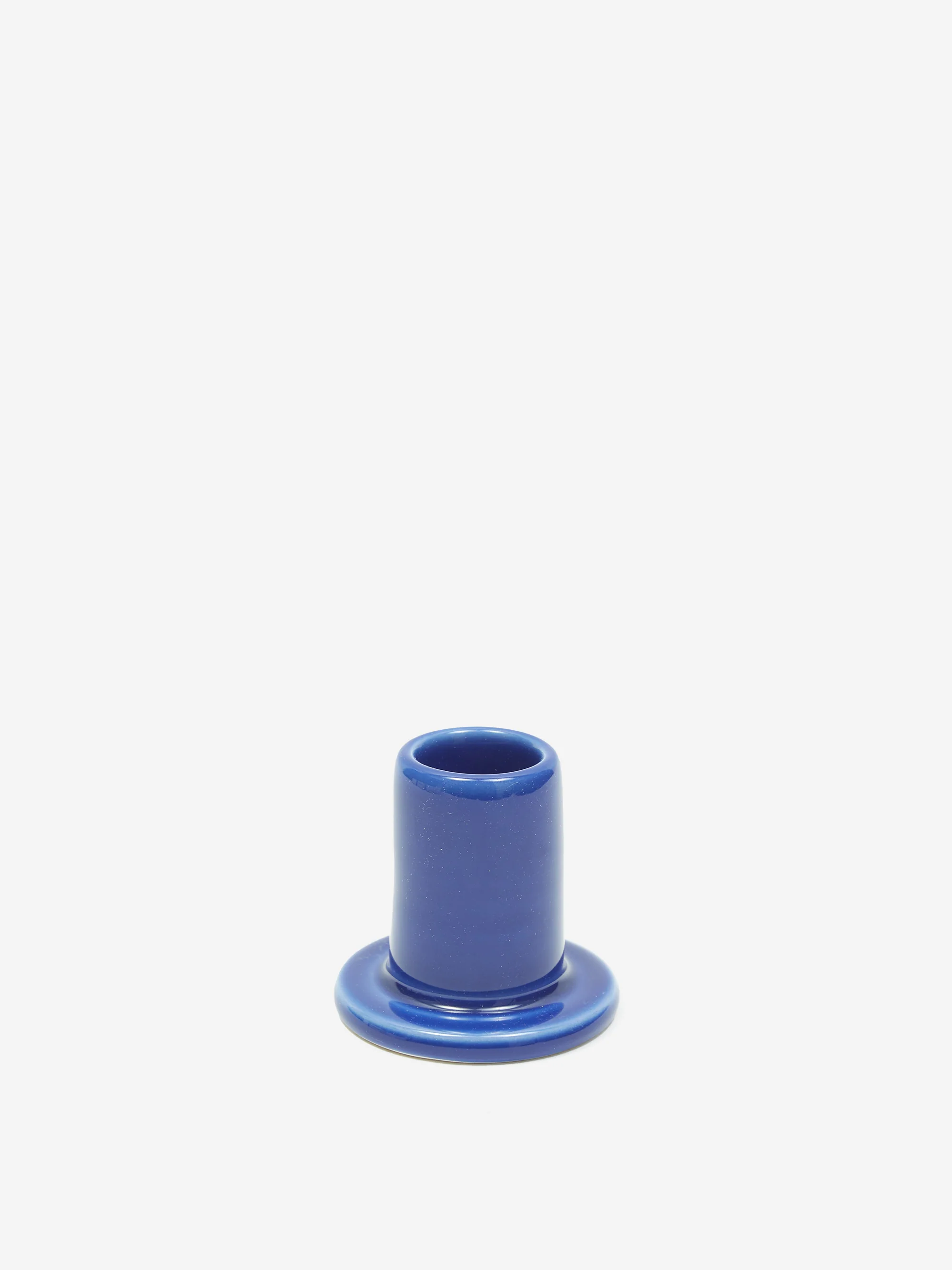 HAY Tube Candleholder Small - Blue