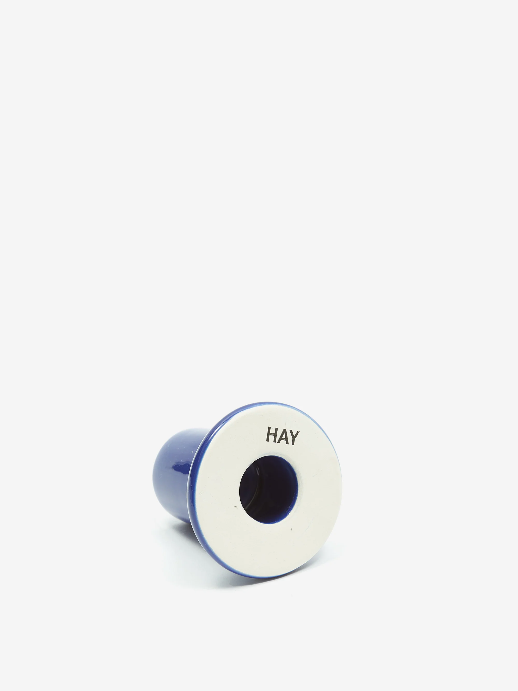 HAY Tube Candleholder Small - Blue - Image 2