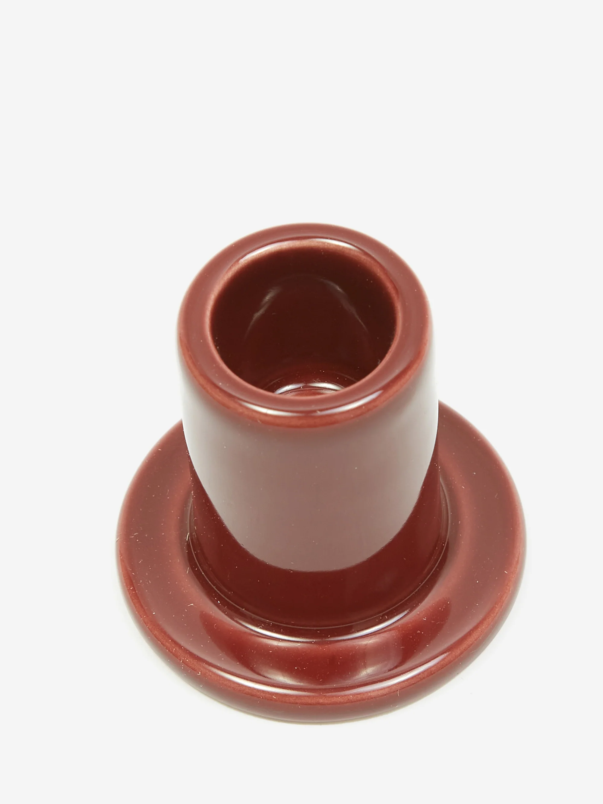 HAY Tube Candleholder Small - Brown - Image 3
