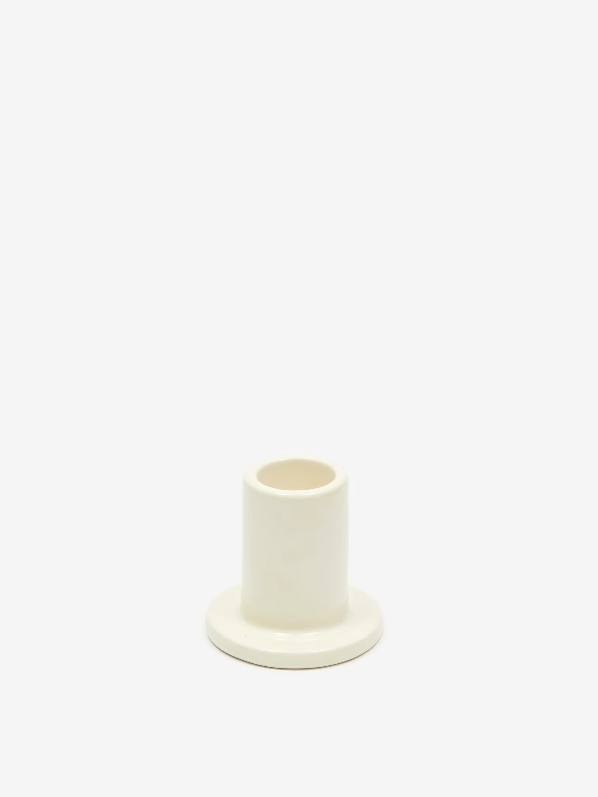 HAY Tube Candleholder Small - Off White