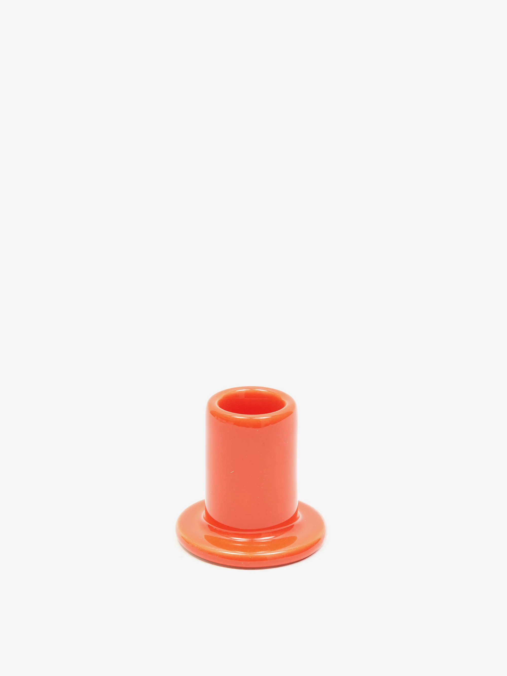 HAY Tube Candleholder Small - Warm Red