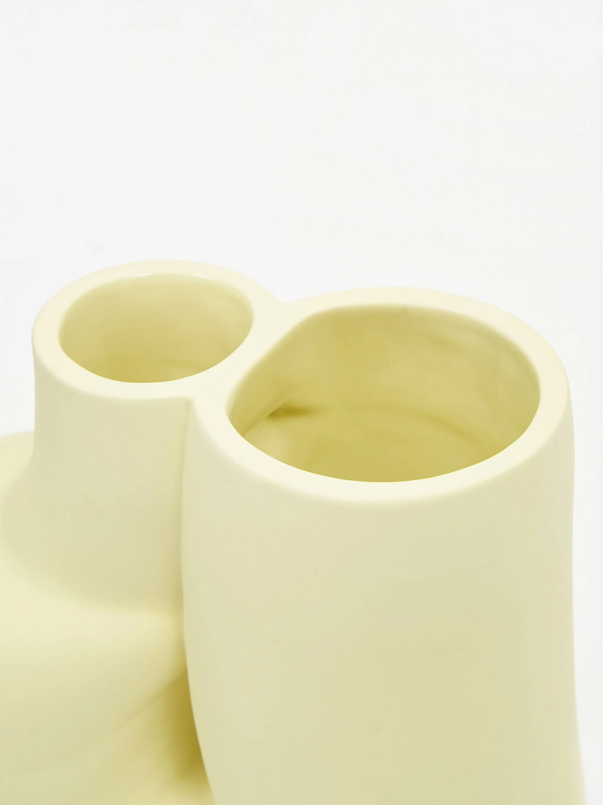 HAY W&S Chubby Vase - Soft Yellow - Image 4