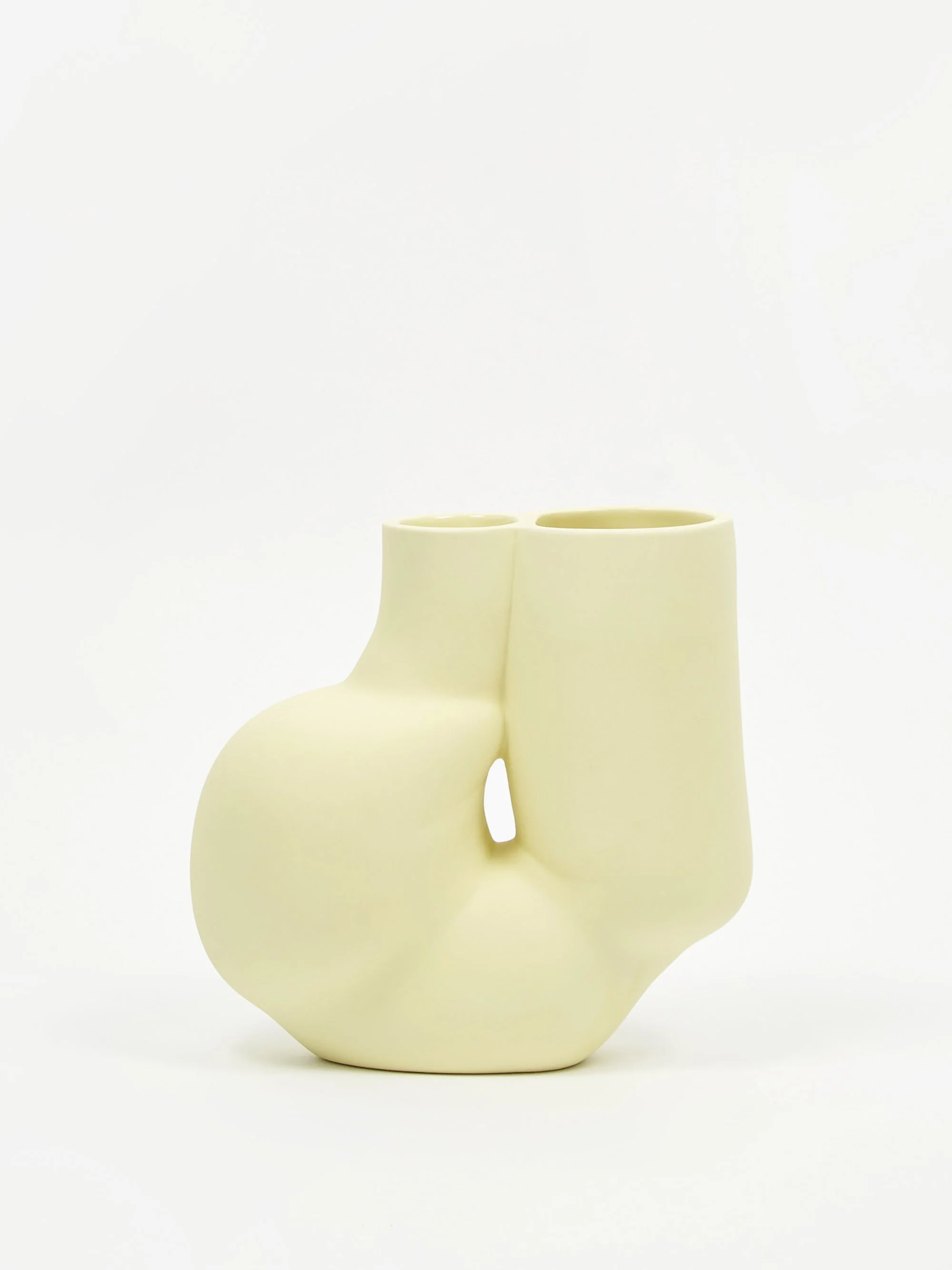 HAY W&S Chubby Vase - Soft Yellow - Image 6