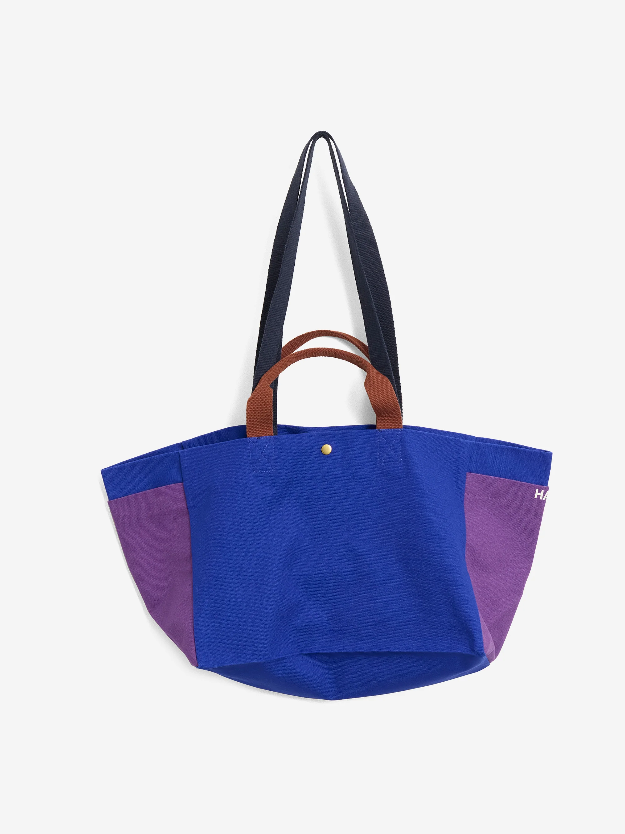 HAY Weekend Bag Organic Medium - Electric Blue Multi