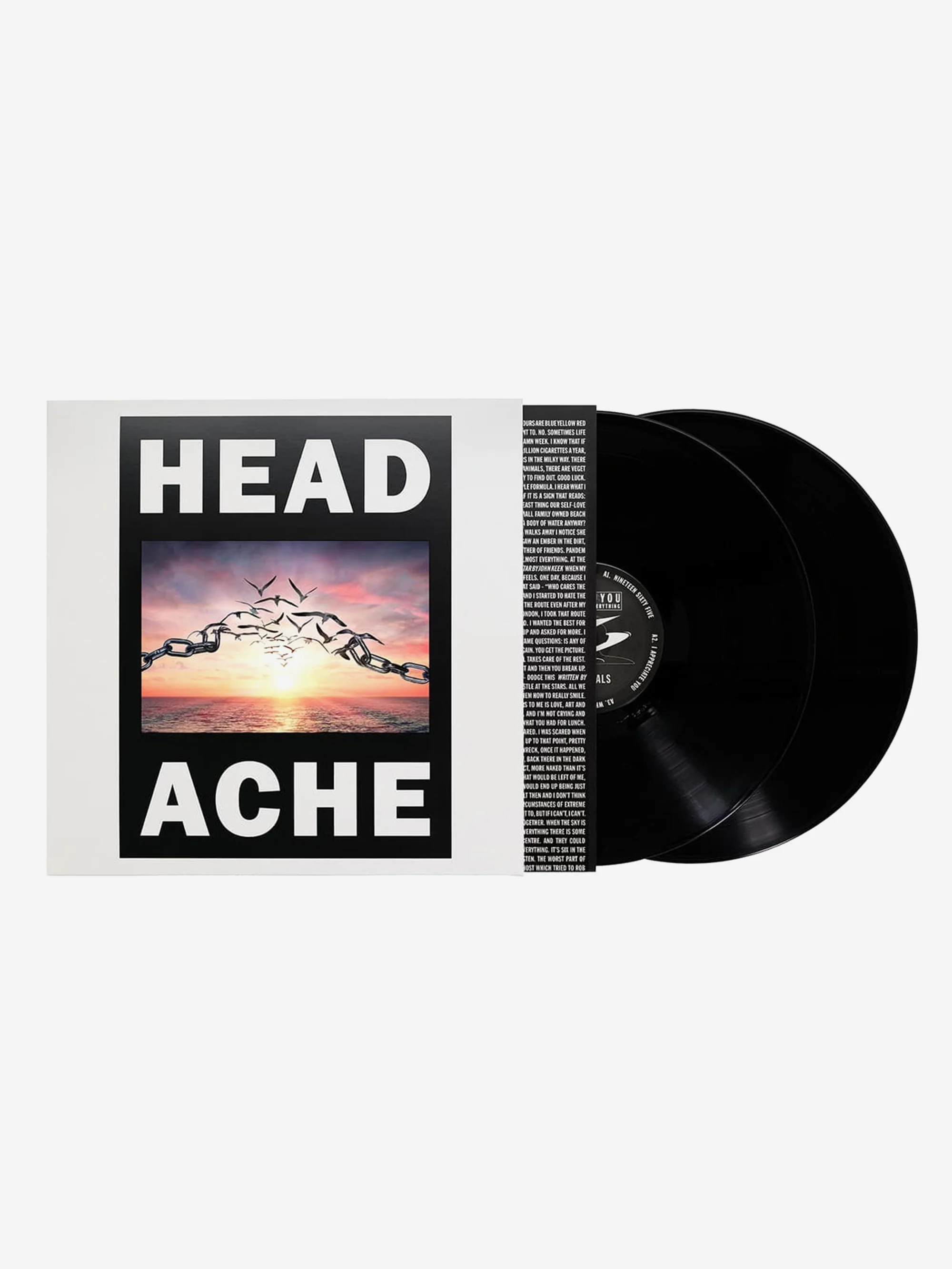 Headache - Thank You For Almost Everything 2LP -Silver - Image 3