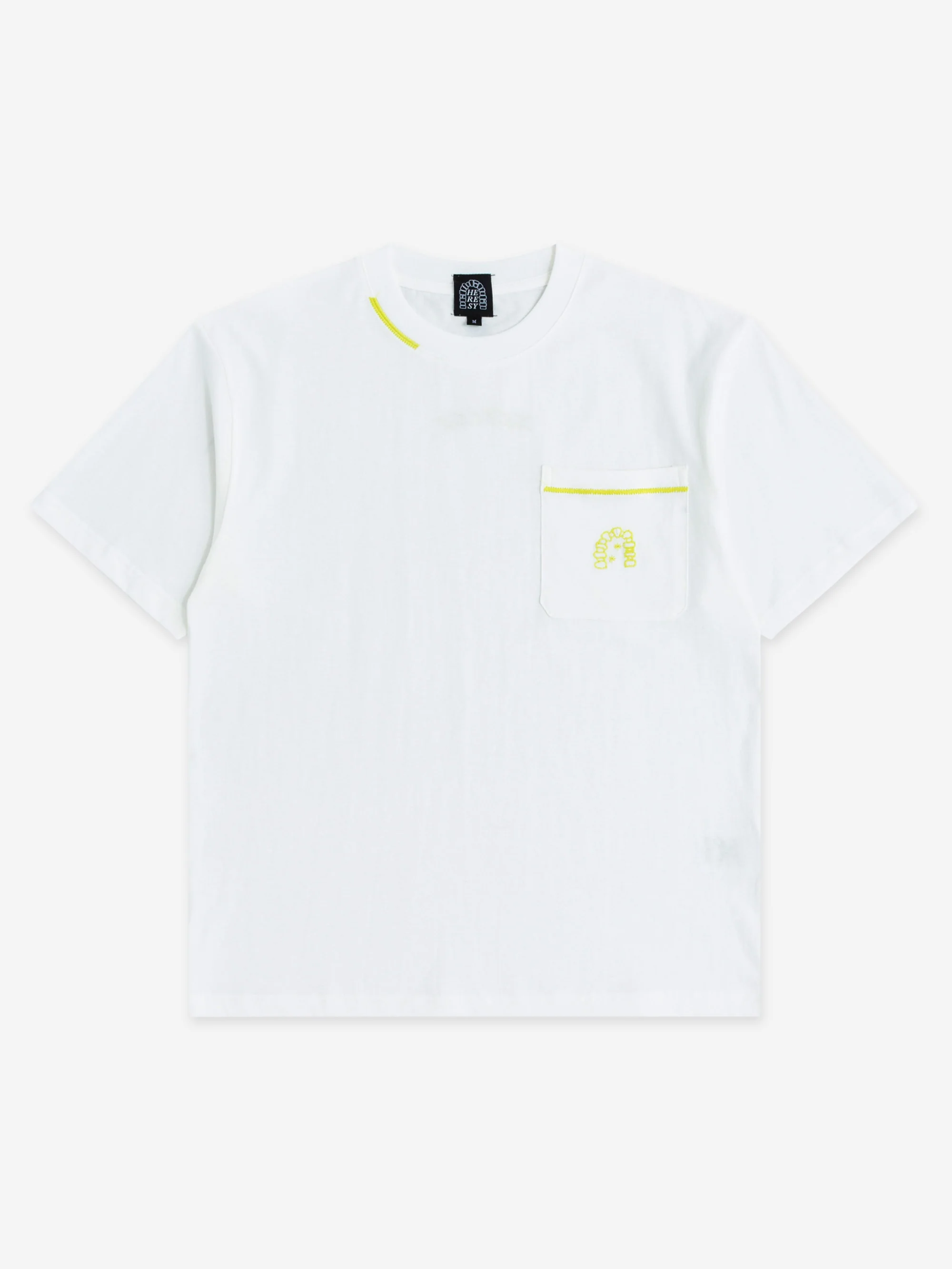 Heresy Arch Pocket T-shirt - Ecru