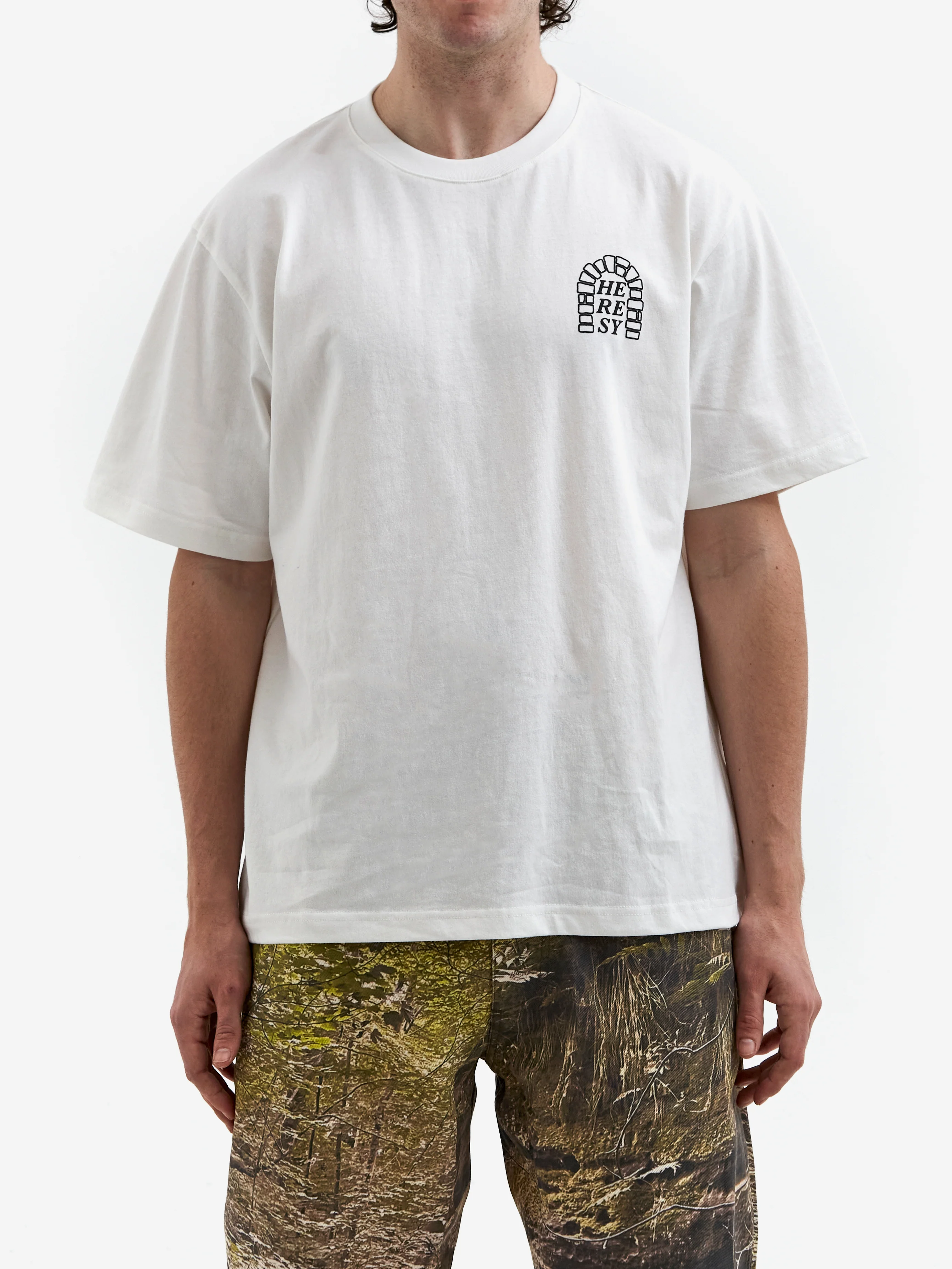 Heresy Arch Tee - Ecru - Image 2