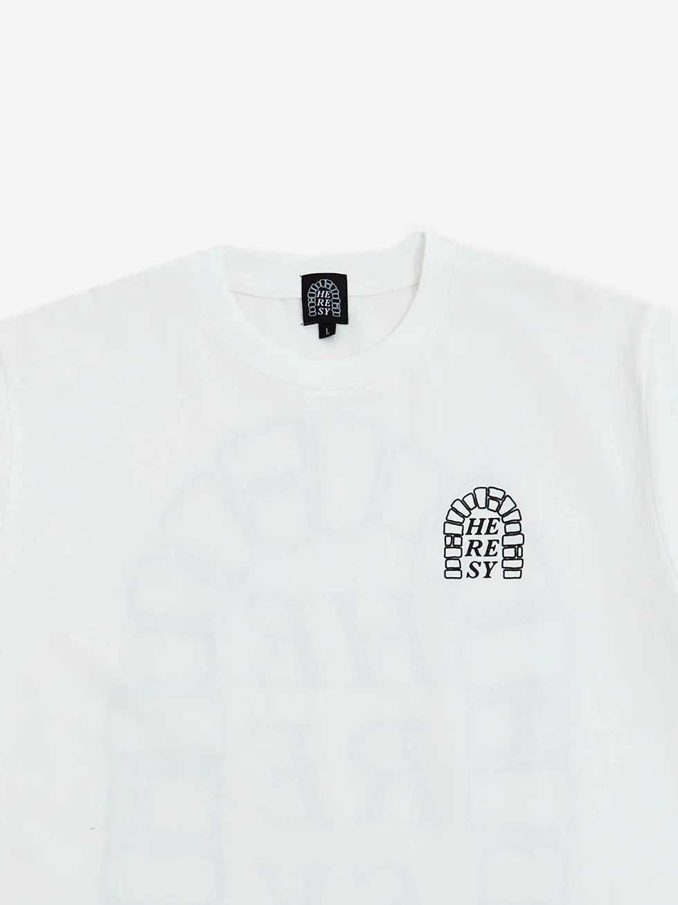 Heresy Arch Tee - Ecru - Image 5