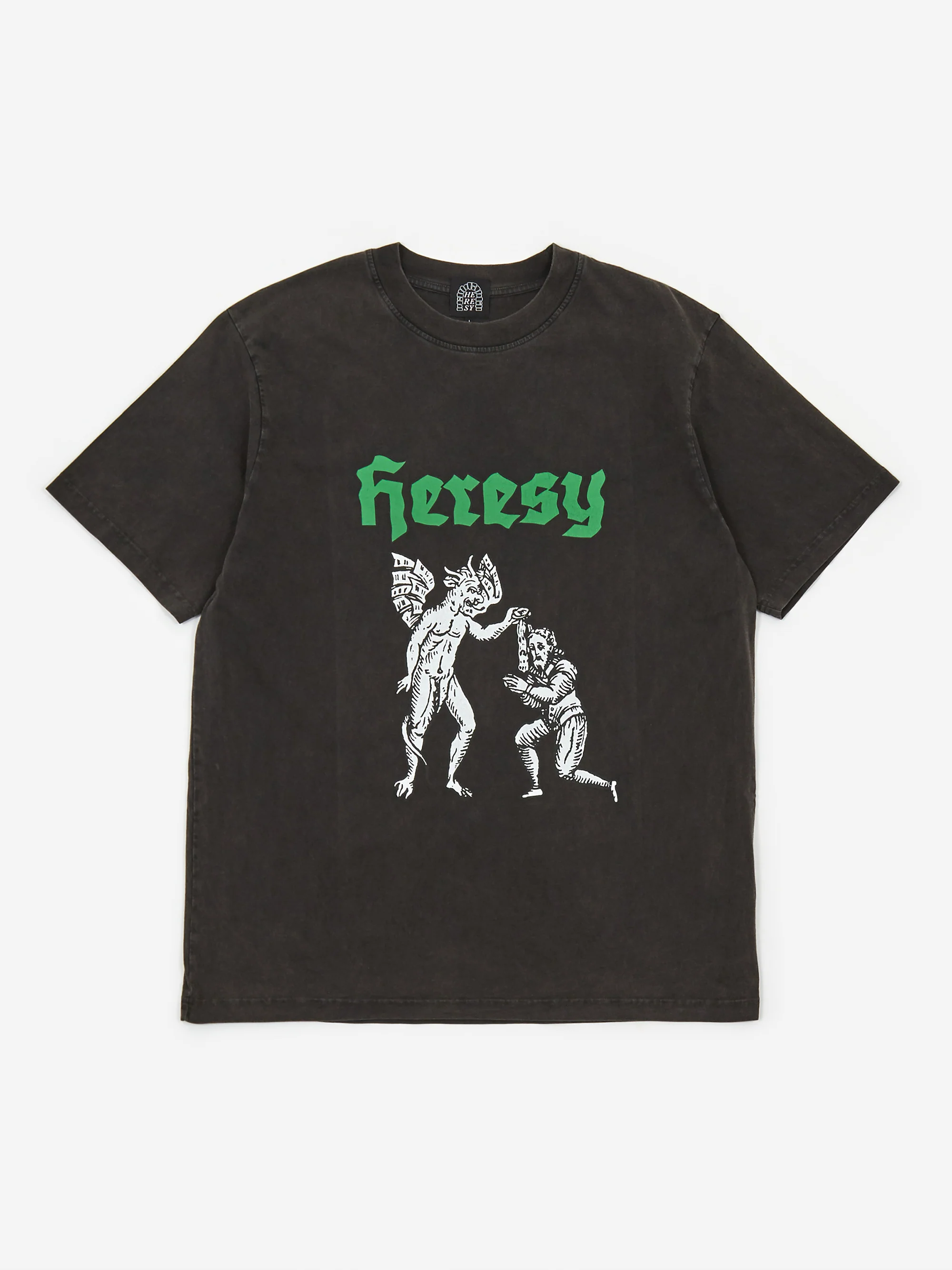 Heresy Blesssing Shortsleeve T-Shirt - Ash - Image 2