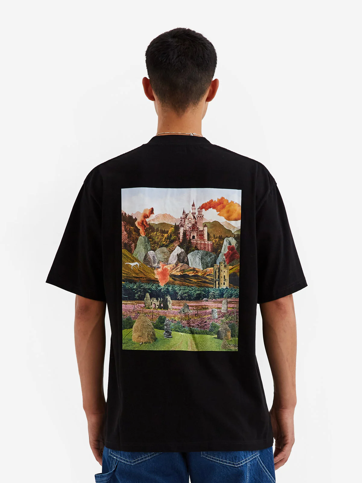 Heresy Bogton T-Shirt - Black - Image 7