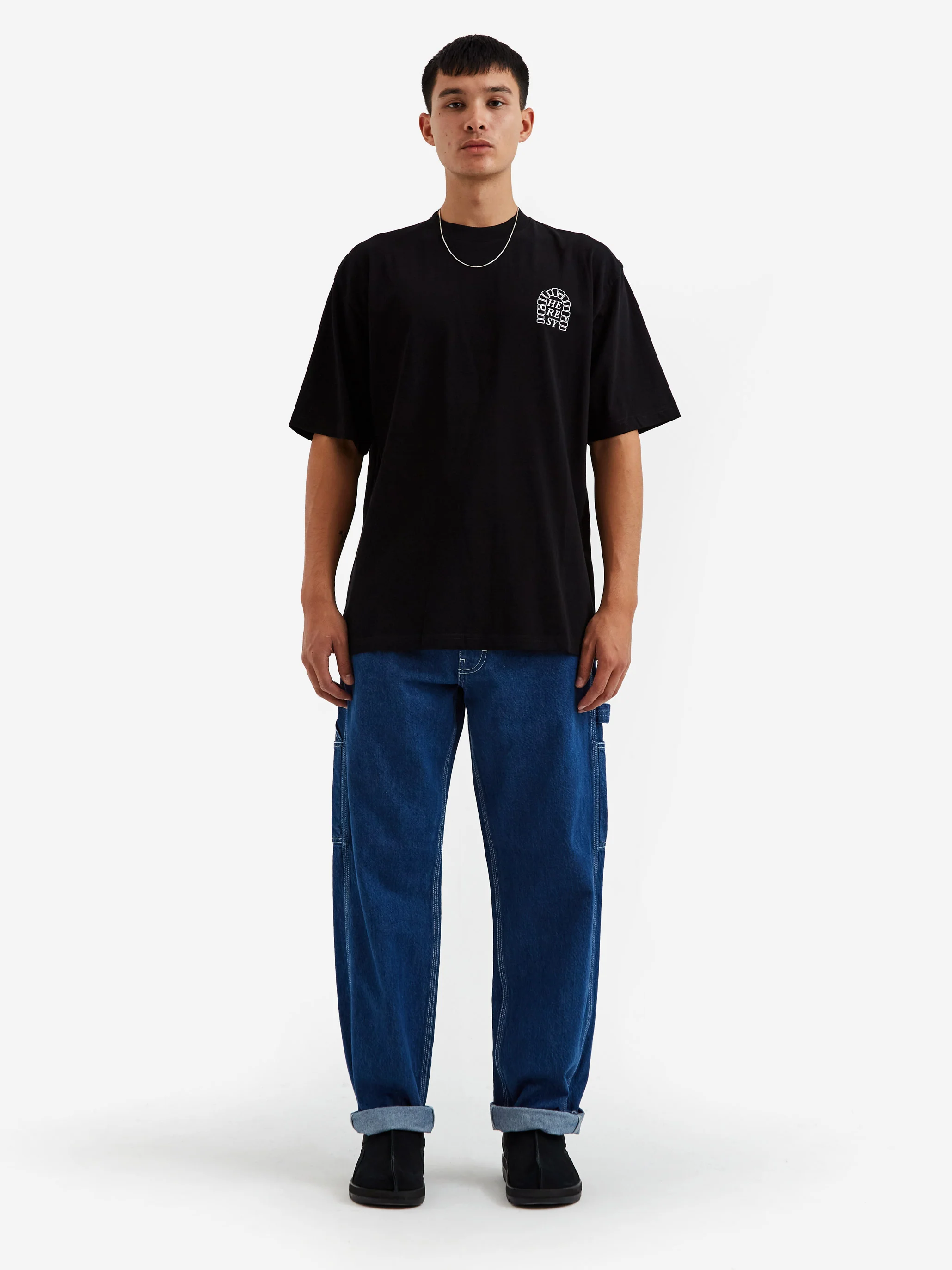 Heresy Bogton T-Shirt - Black - Image 8
