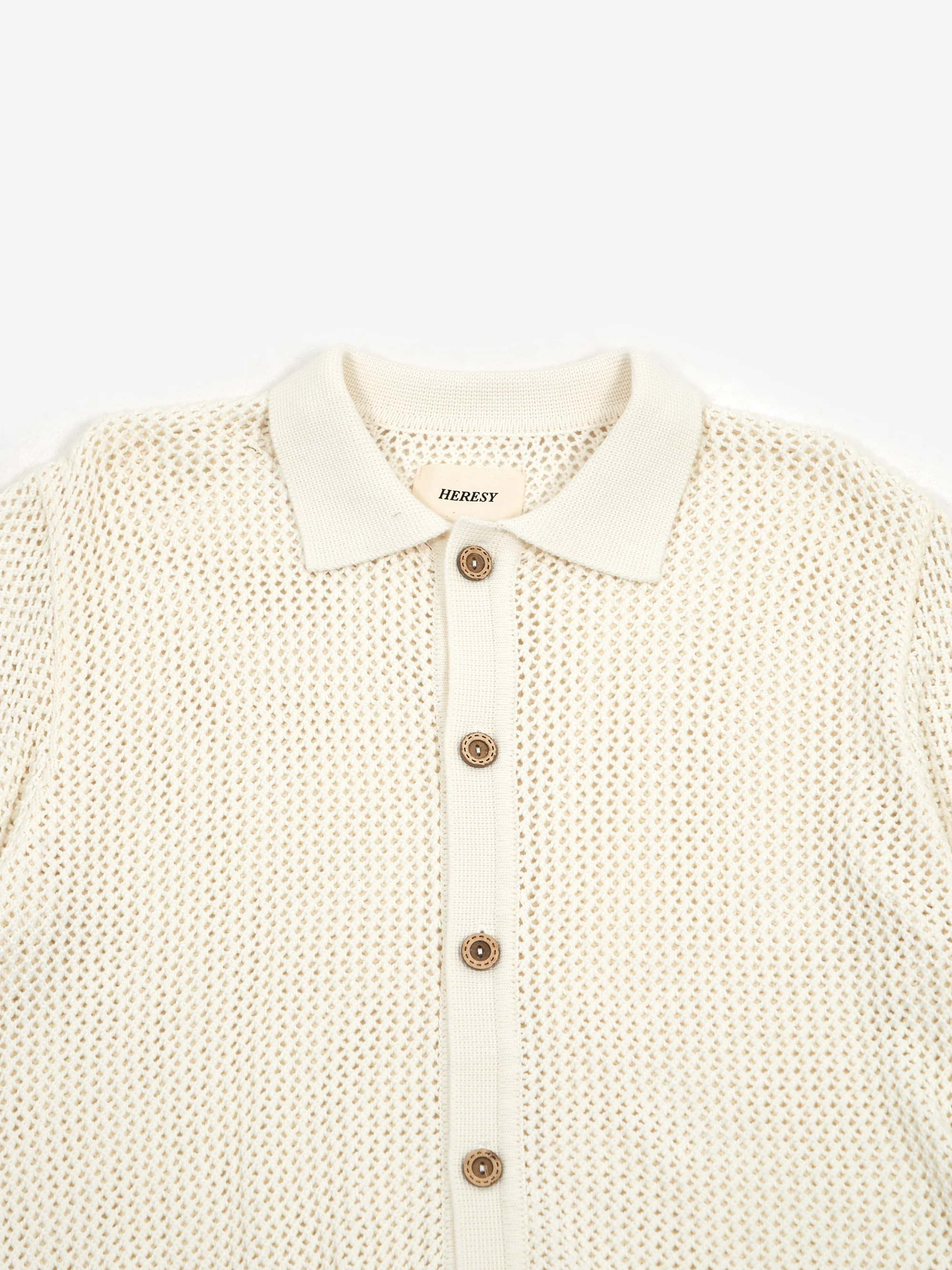Heresy Braid Shirt - Off White - Image 3