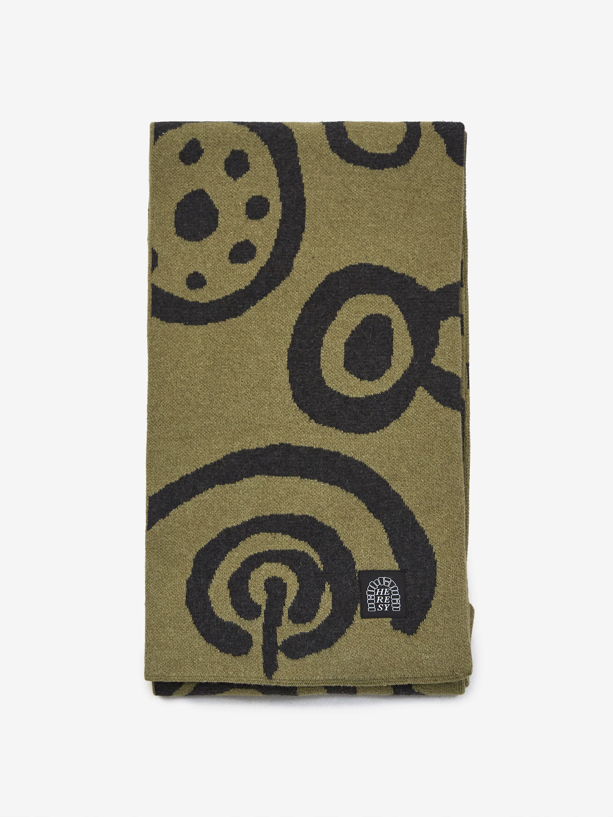 Heresy Carvings Scarf - Green - Image 3