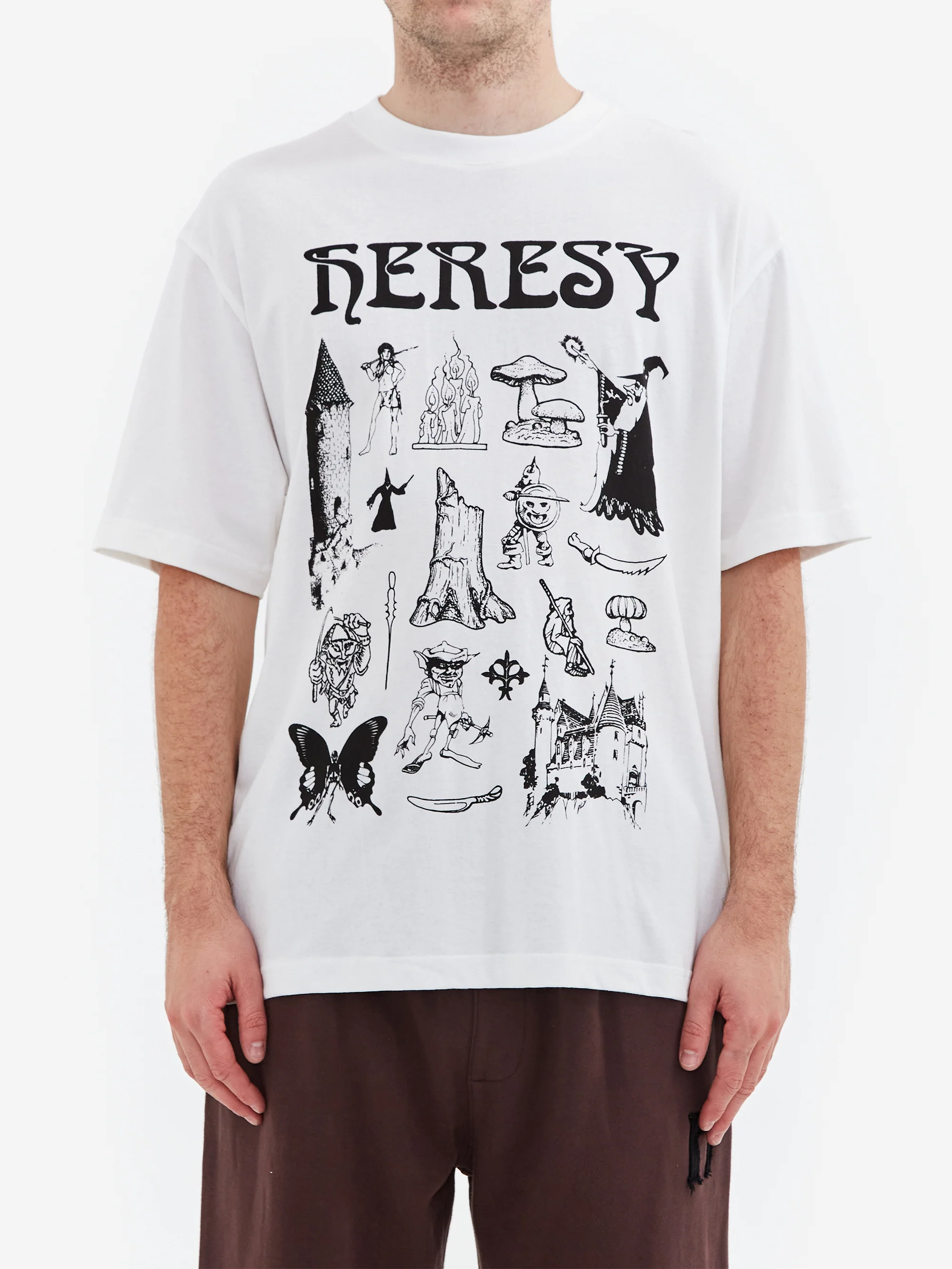 Heresy Enthusiast T-Shirt - Ecru - Image 2