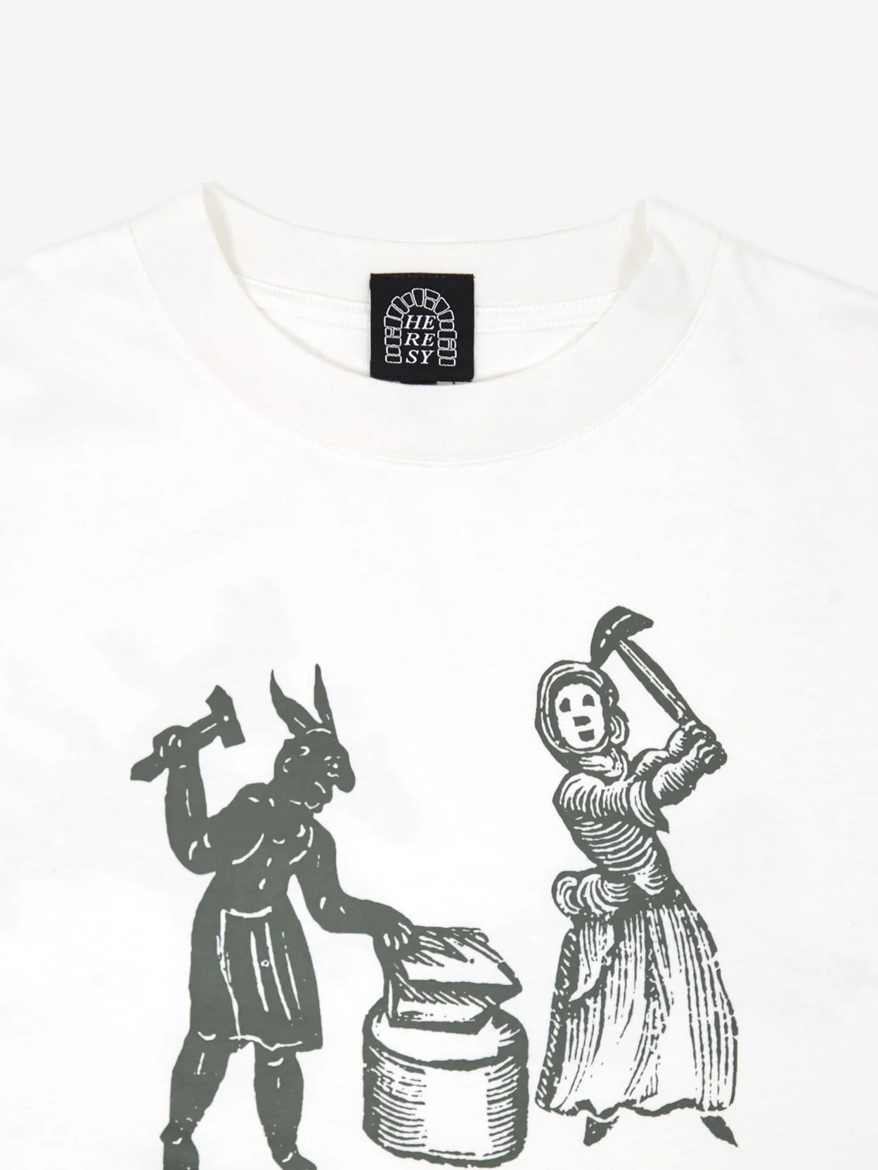 Heresy Forge Short Sleeve T-Shirt - White - Image 3