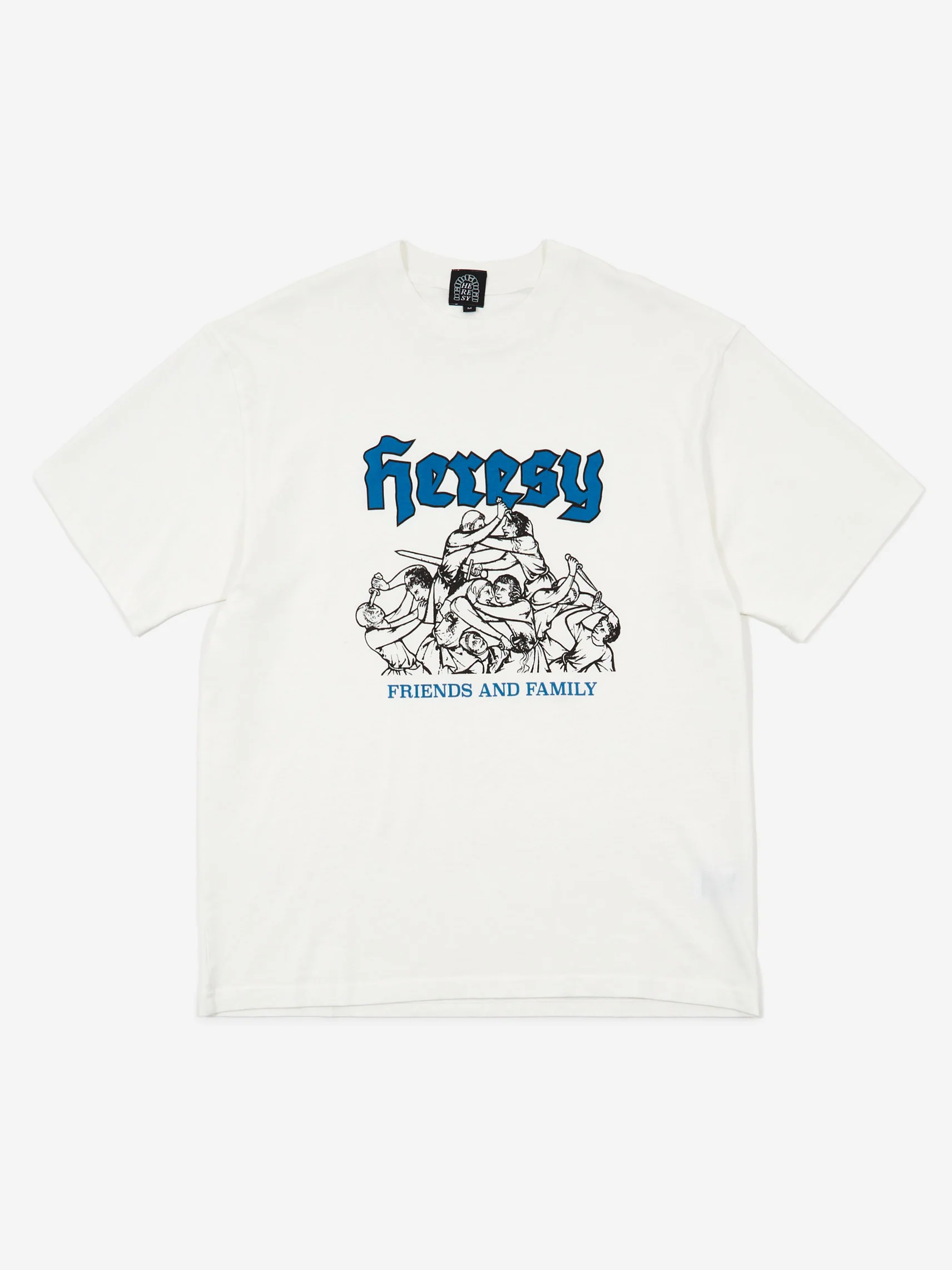 Heresy Friends & Family T-Shirt - Ecru