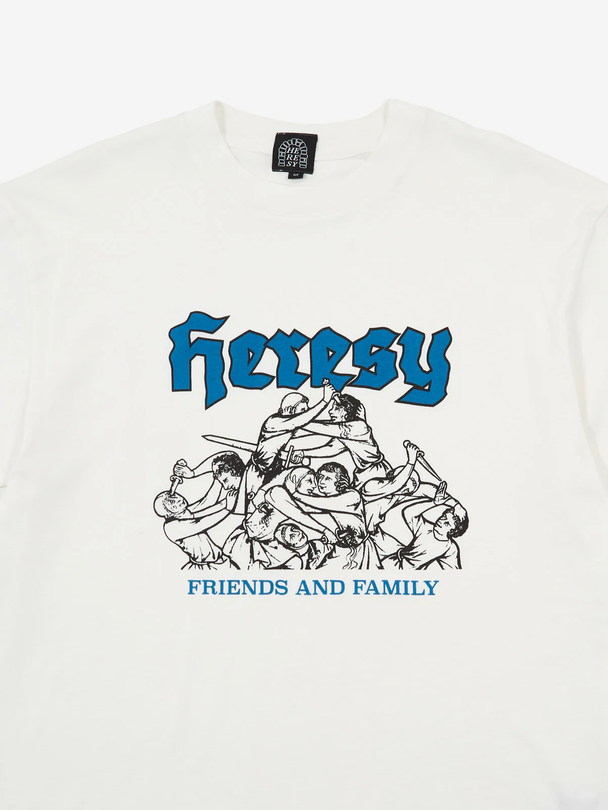 Heresy Friends & Family T-Shirt - Ecru - Image 2