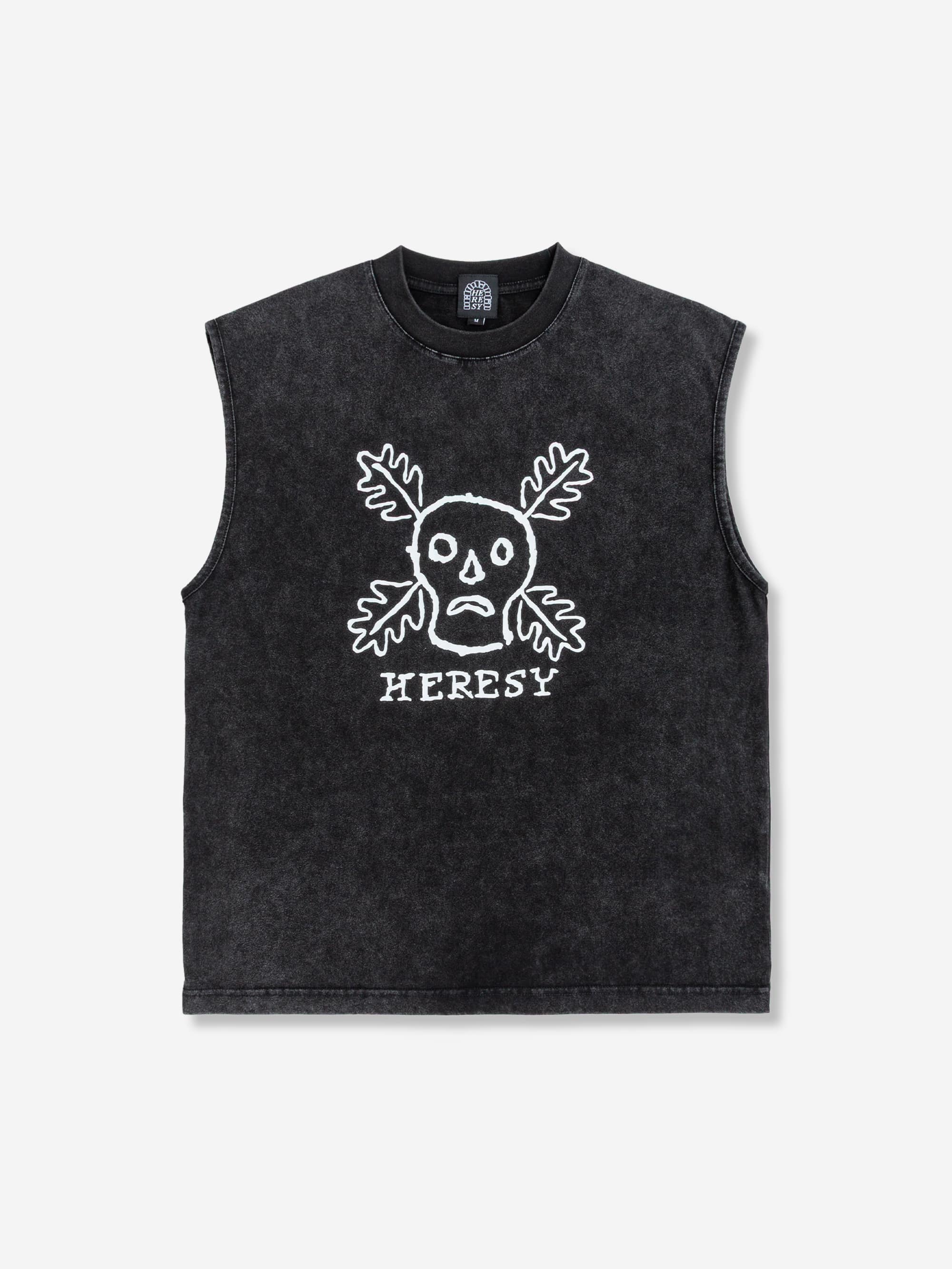 Heresy Green Man Vest - Ash