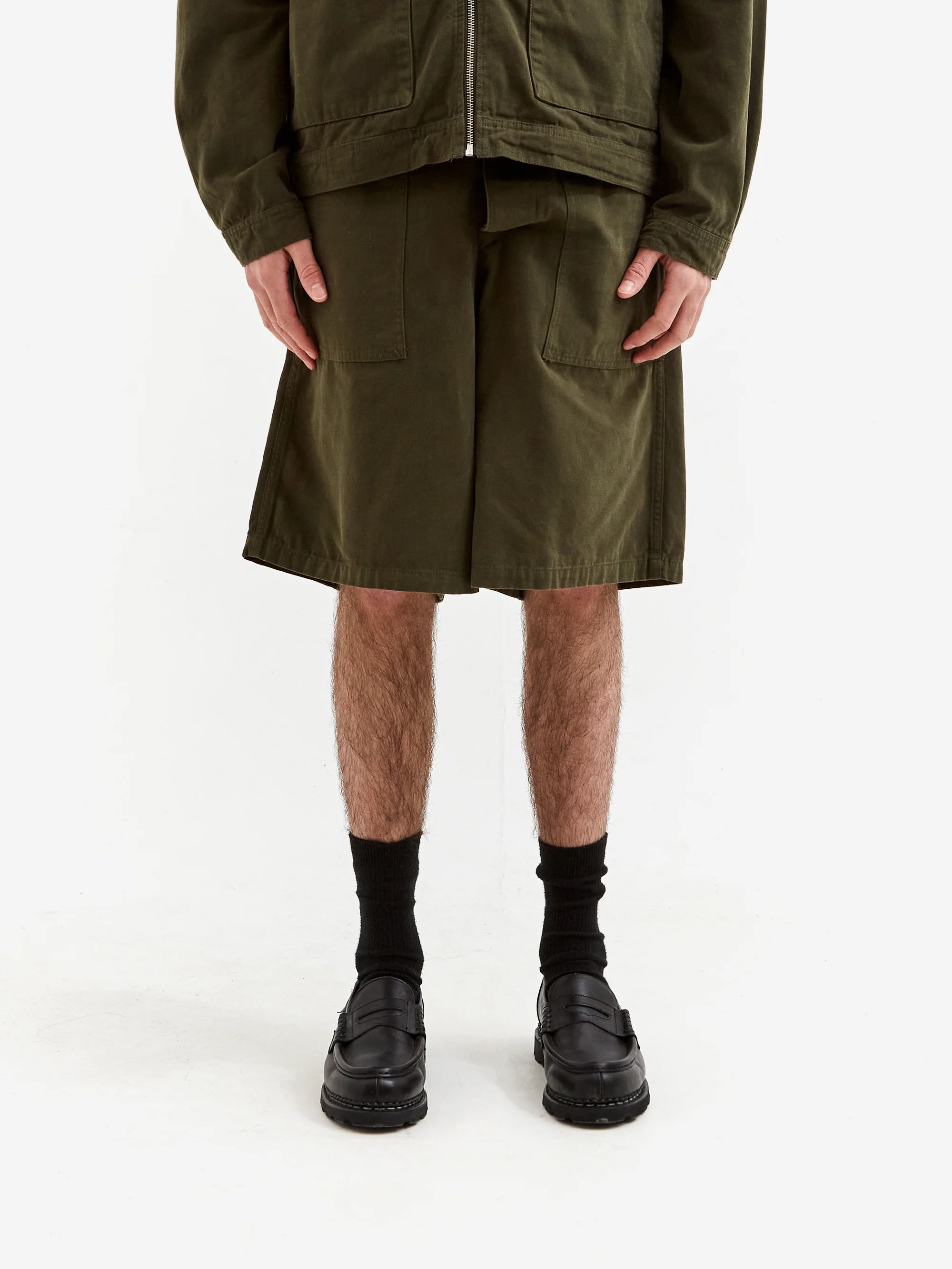 Heresy Guild Shorts - Green - Image 2