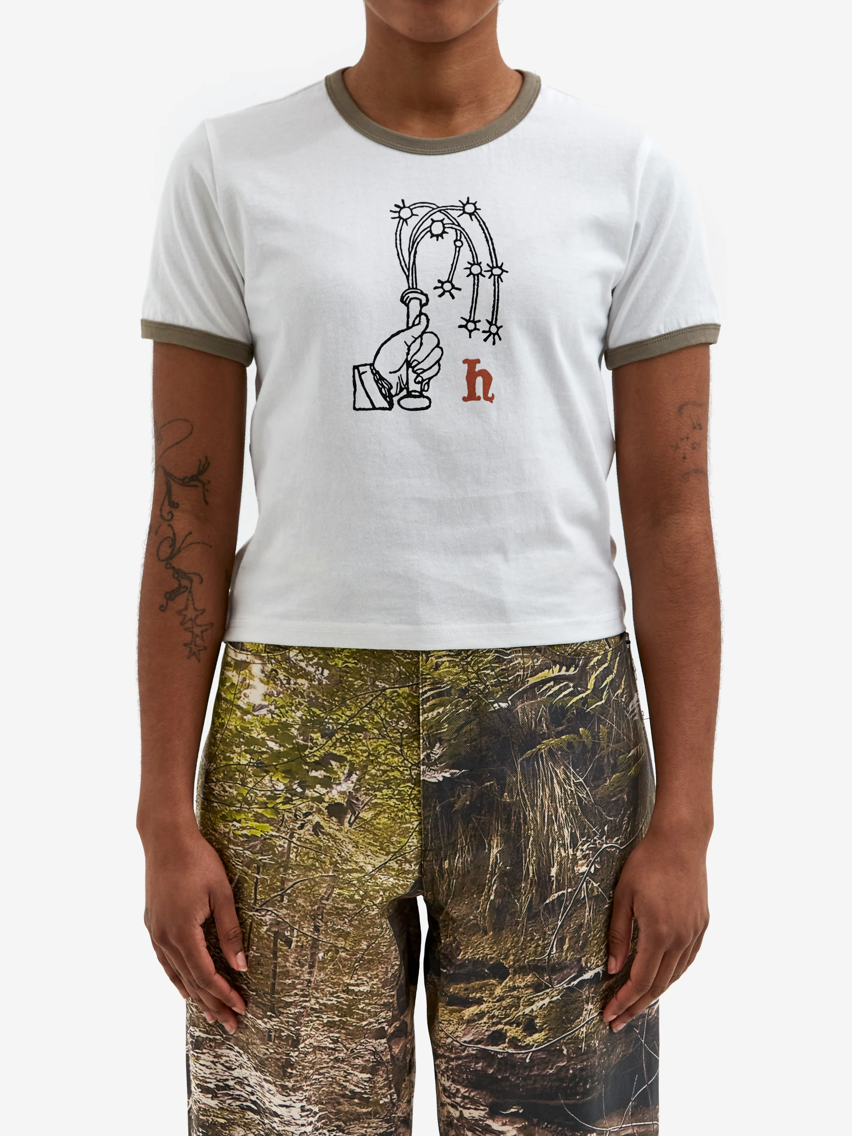 Heresy Lash Tee - Ecru