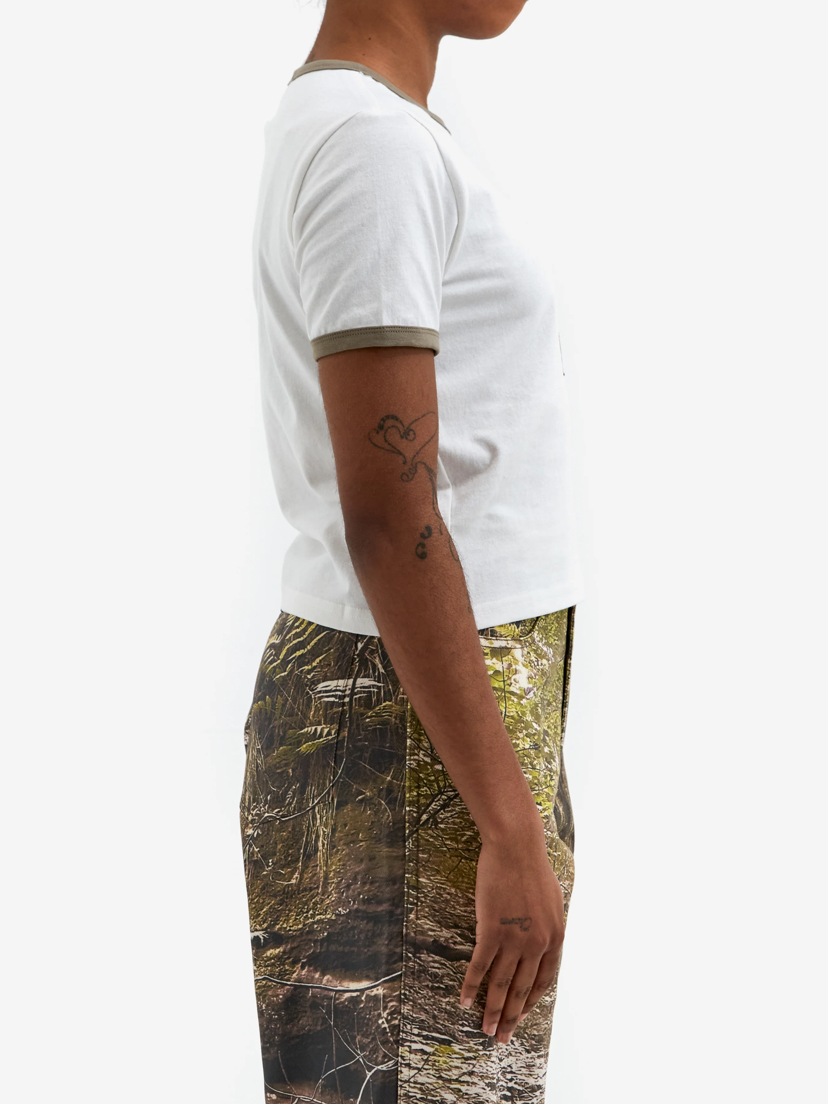 Heresy Lash Tee - Ecru - Image 2