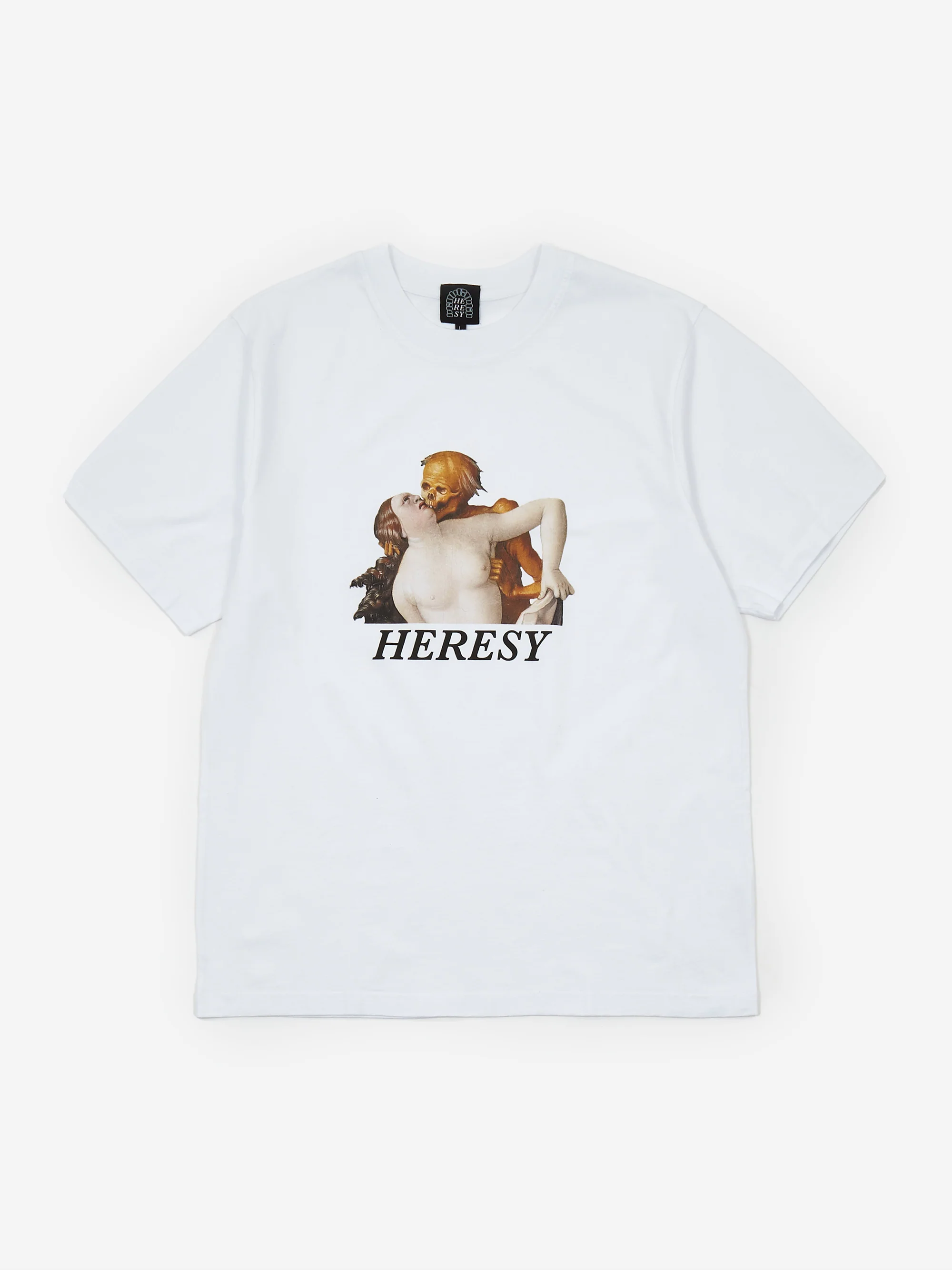 Heresy Love Shortsleeve T-Shirt - White - Image 2