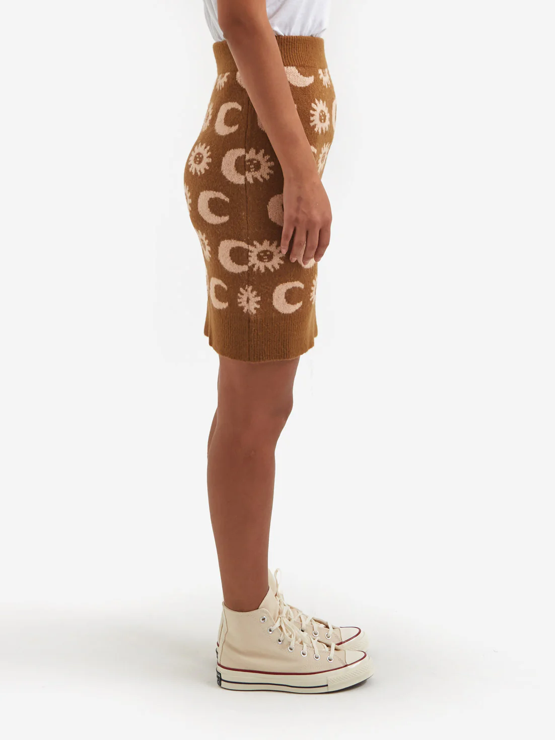 Heresy Lunisolar Skirt - Brown/Pink - Image 2