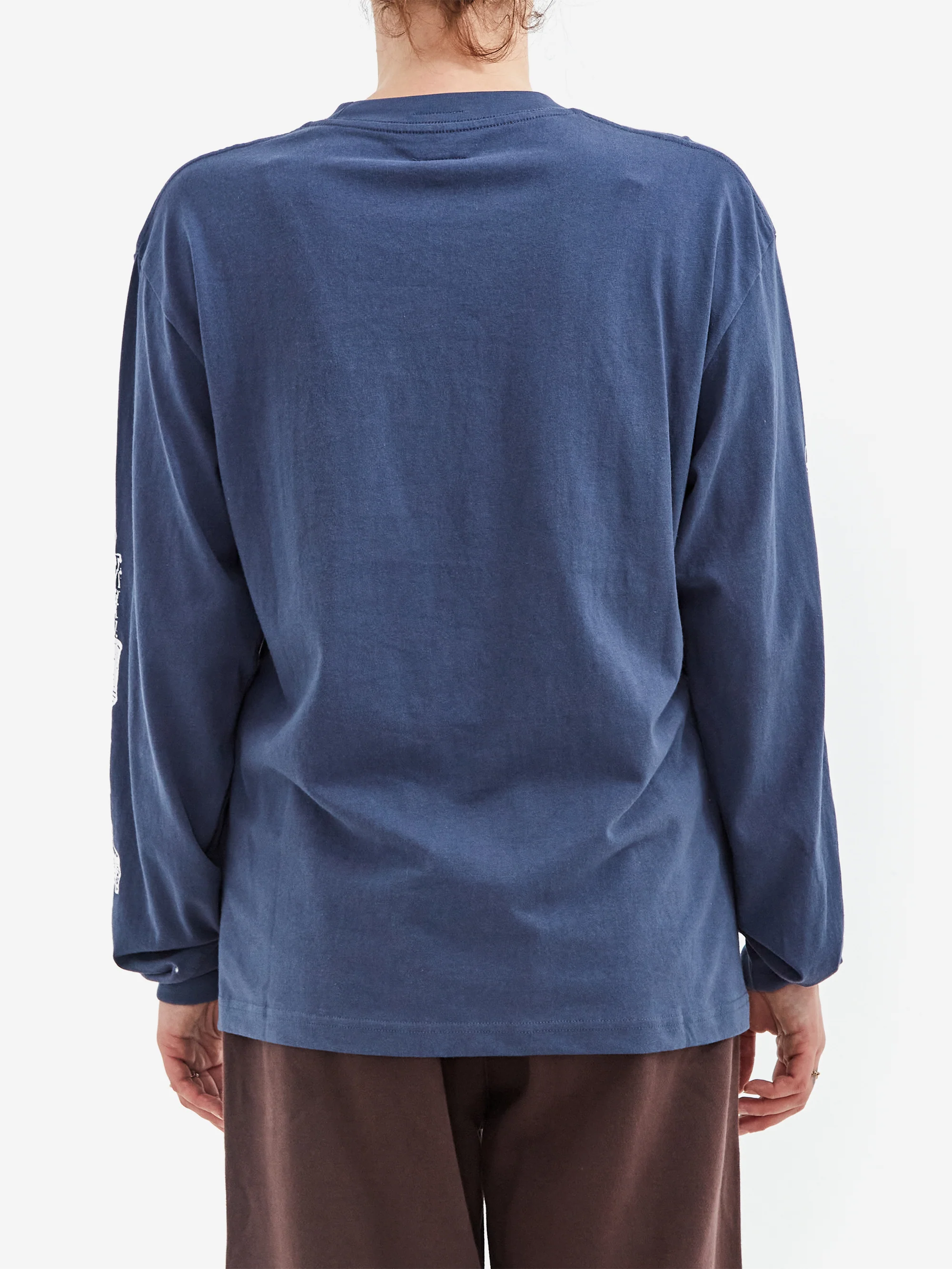 Heresy Moss & Iron T-Shirt - Navy - Image 3