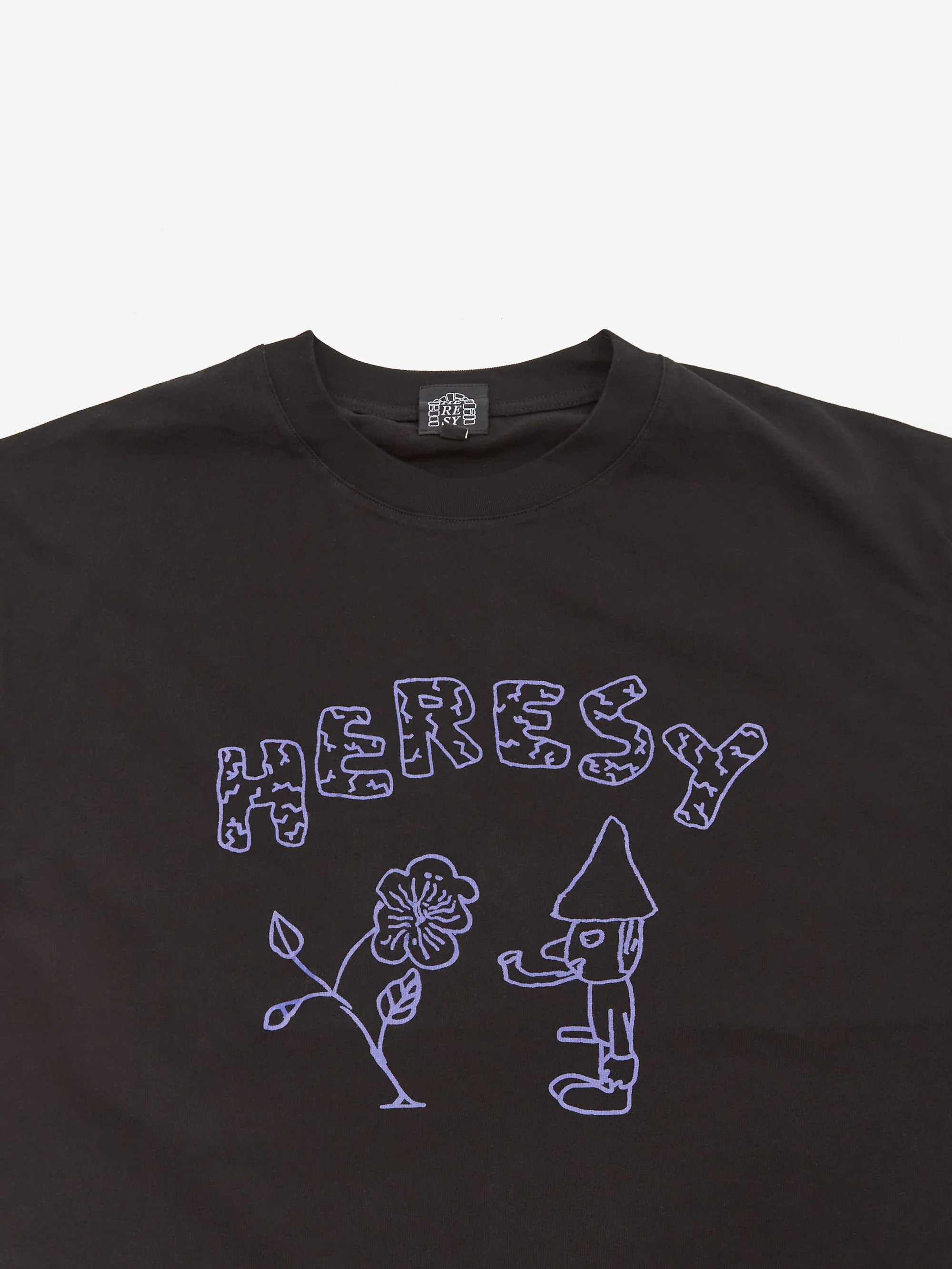 Heresy Naturist T-Shirt - Black - Image 3