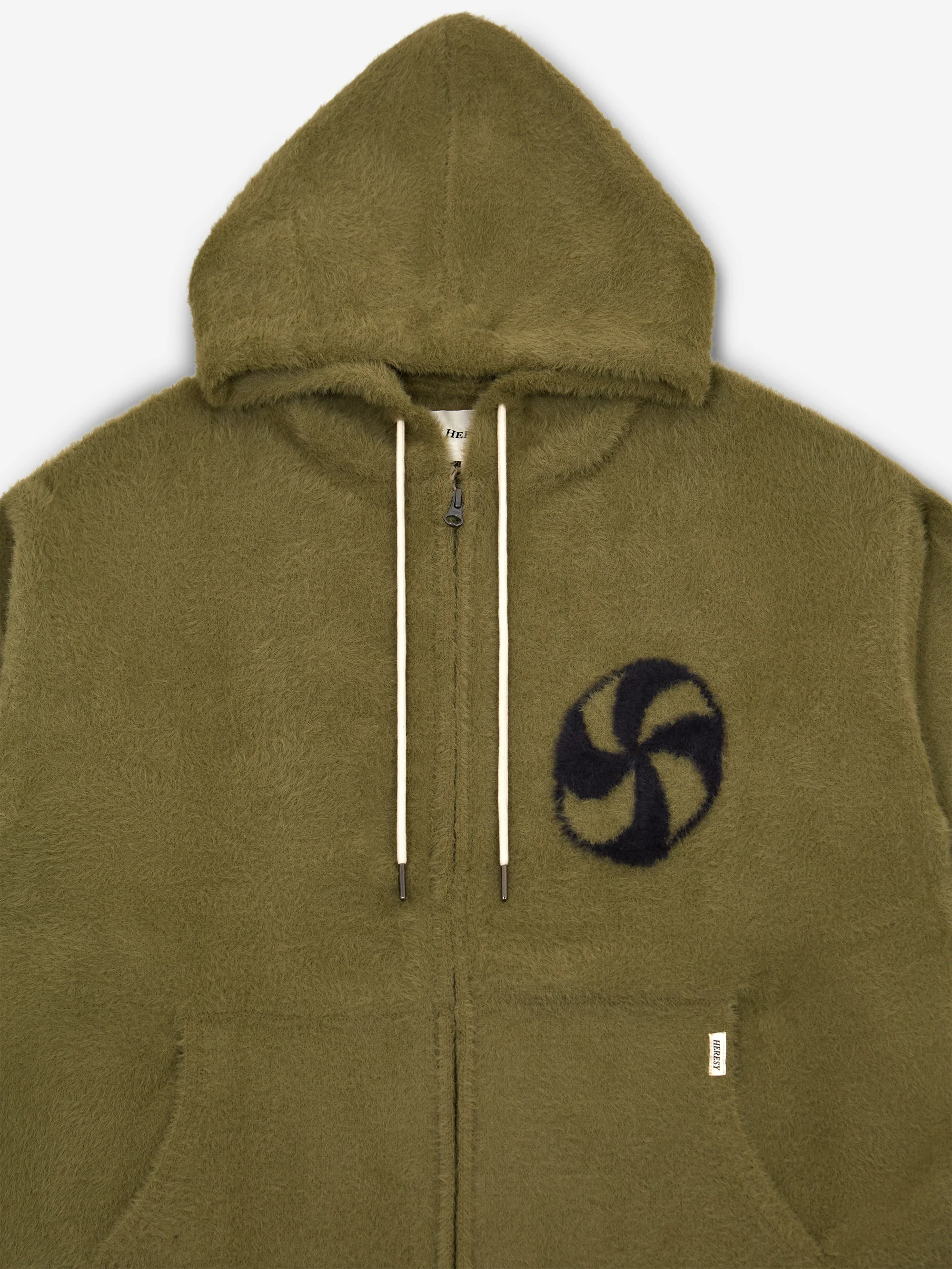 Heresy Portal Knit Hood W - Green - Image 2
