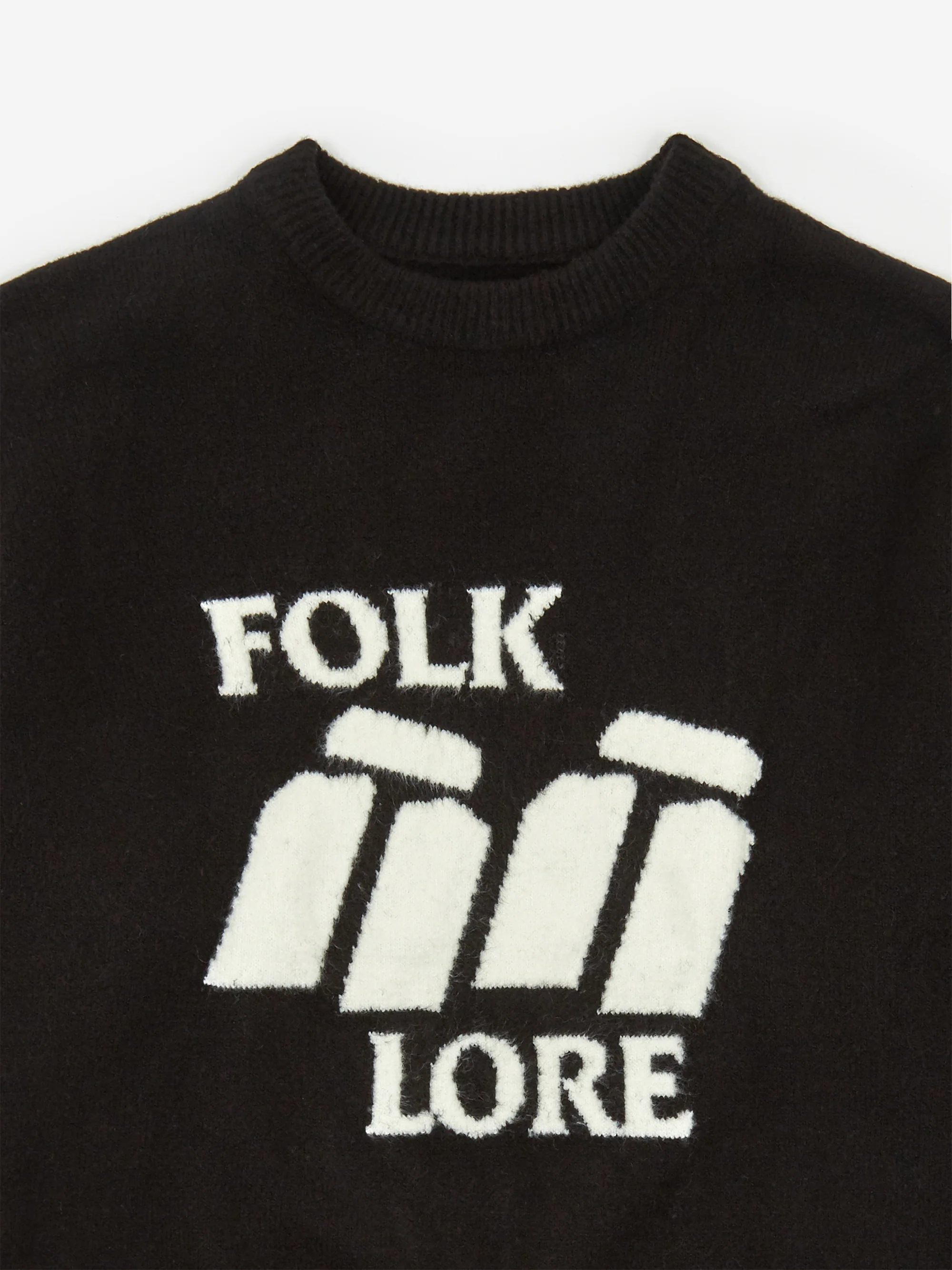 Heresy Rays Jumper - Black/Cream - Image 3