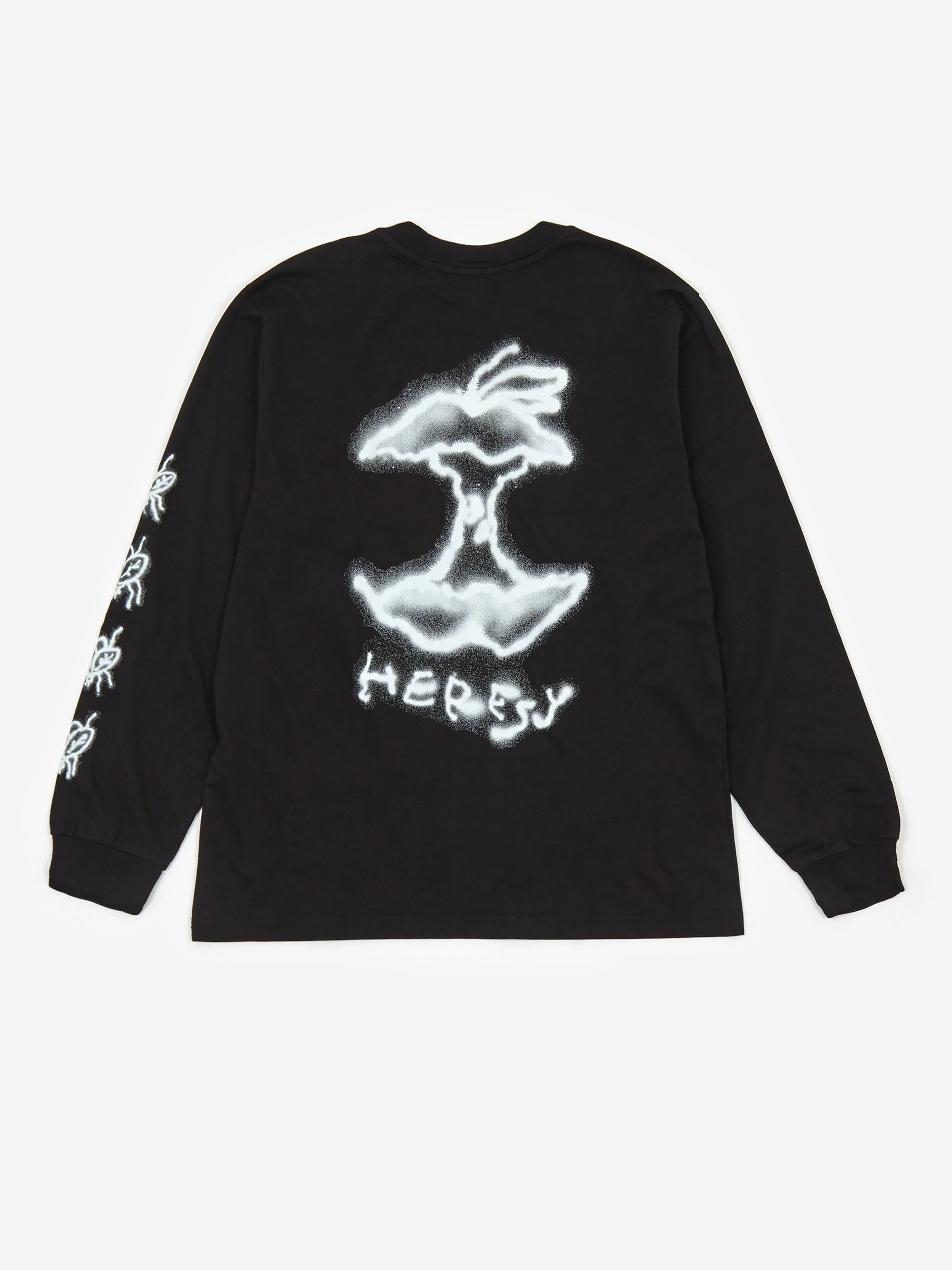 Heresy Rotten Longsleeve T-Shirt - Black - Image 5