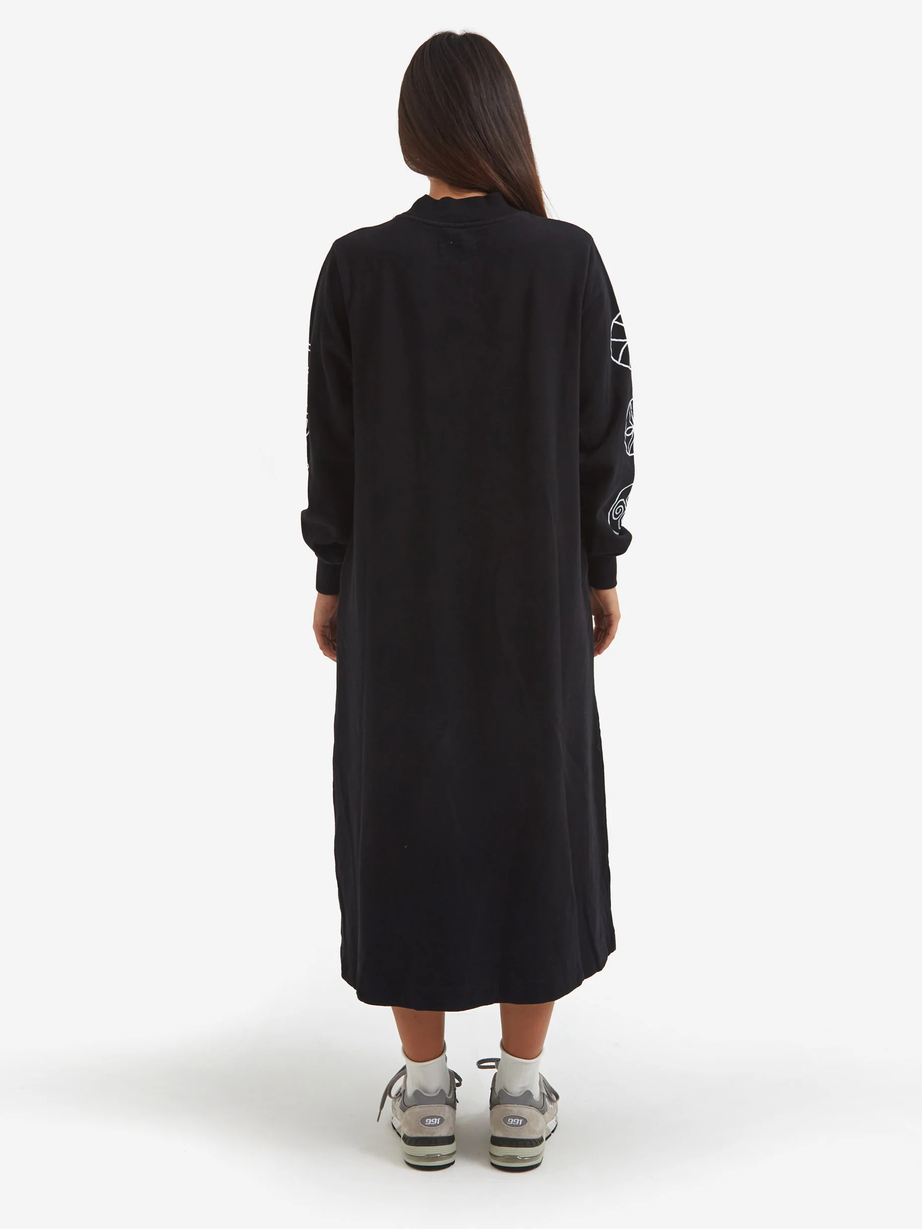 Heresy Rune T-Shirt Dress - Black - Image 4