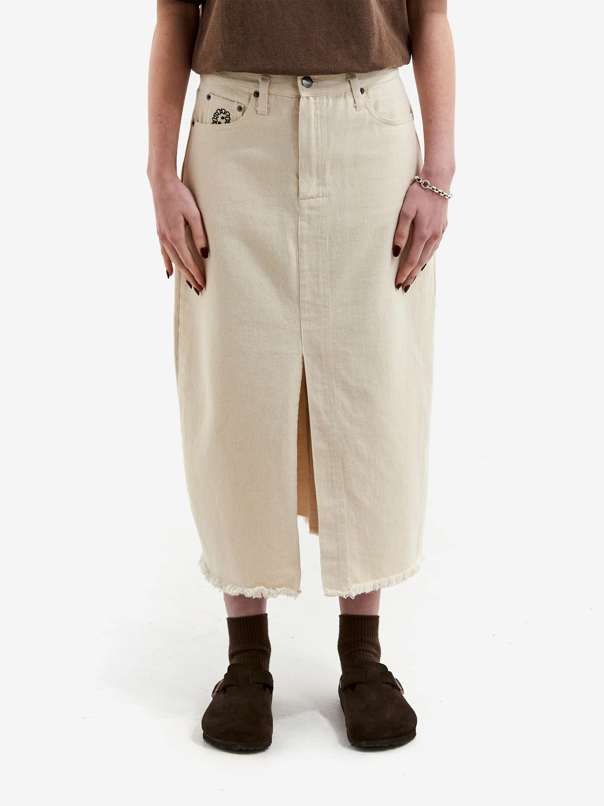 Heresy Scraggy Skirt - Ecru