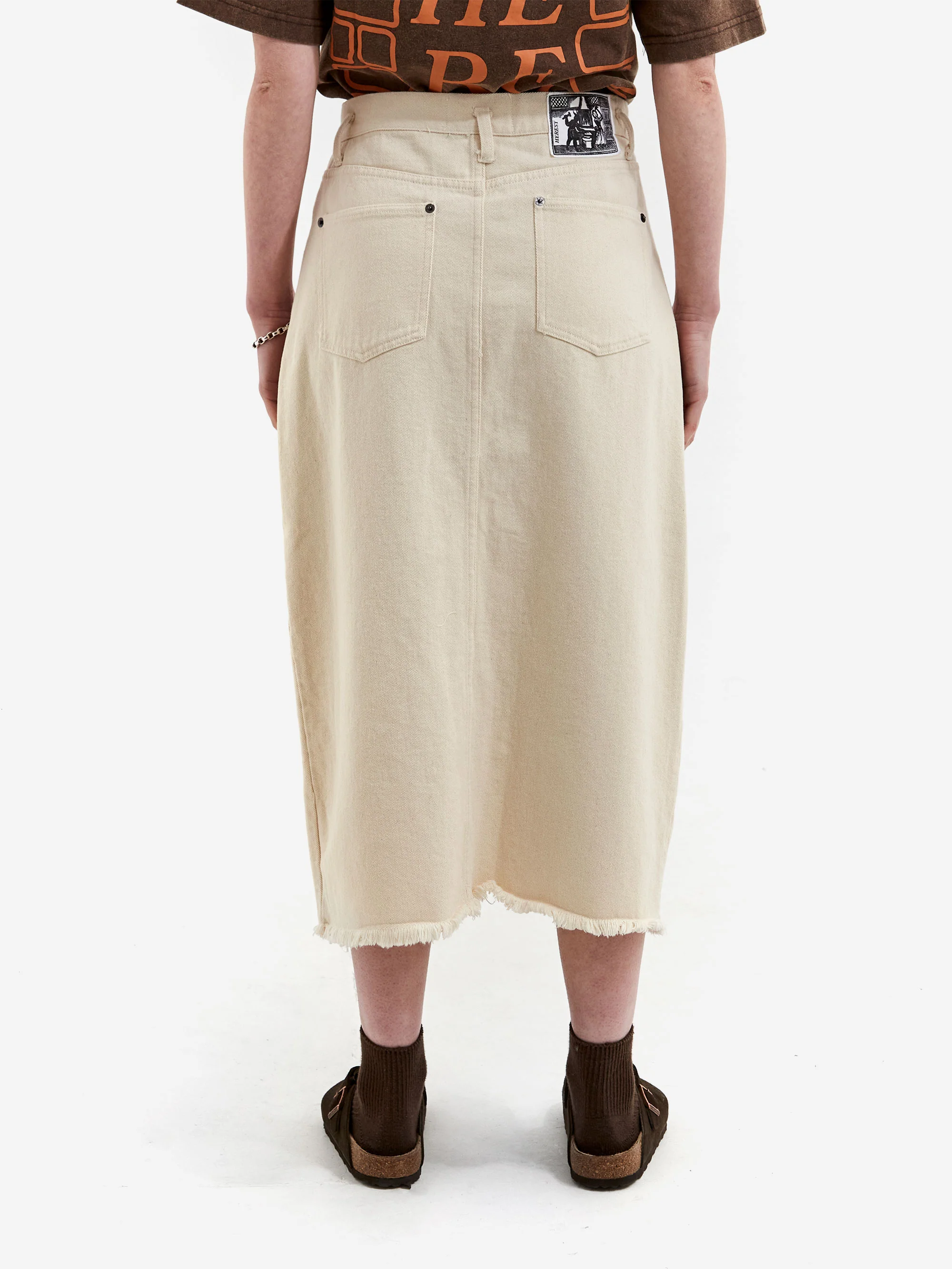 Heresy Scraggy Skirt - Ecru - Image 3