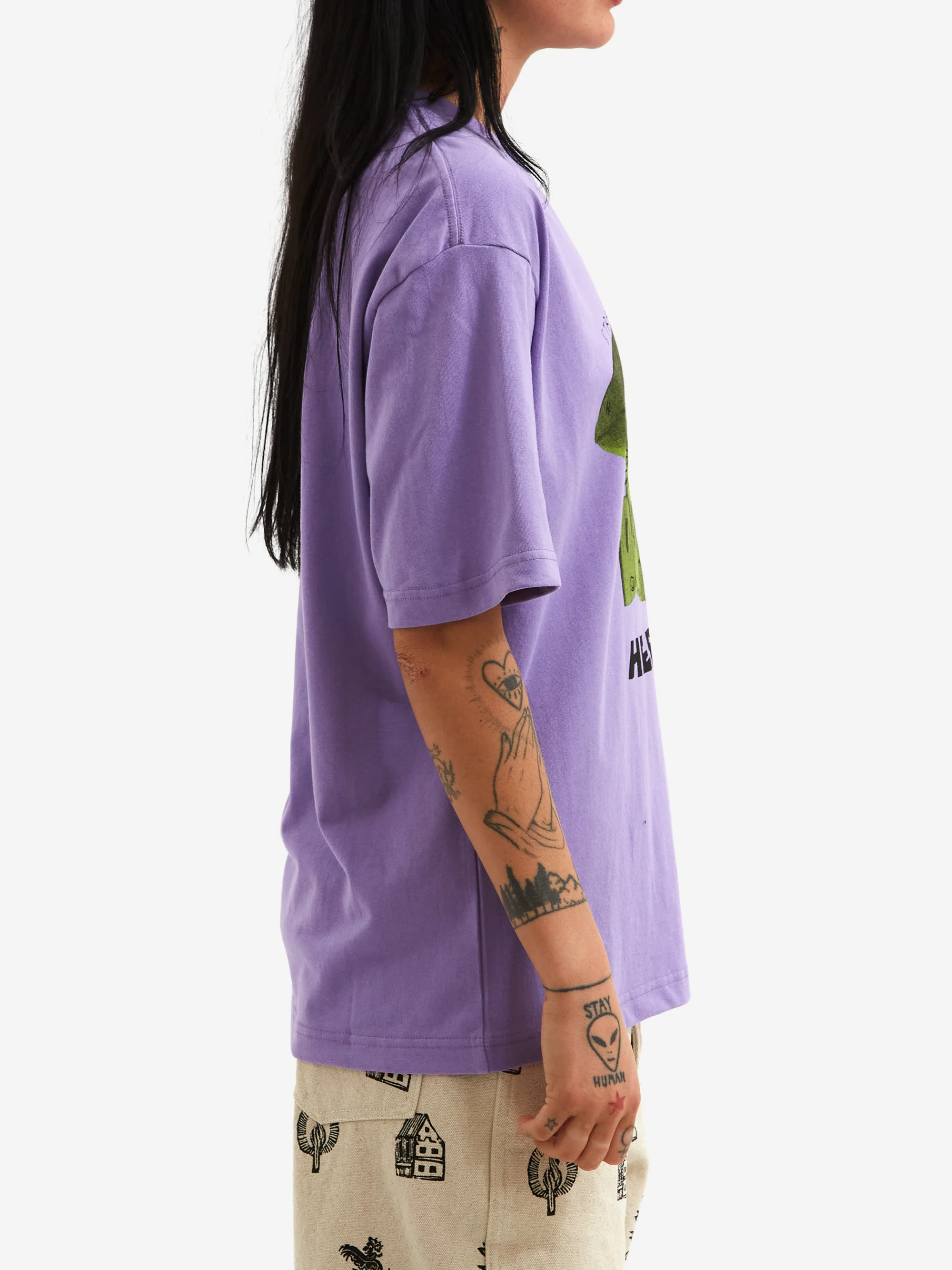 Heresy Shroom-Room T-Shirt - Lavender - Image 2