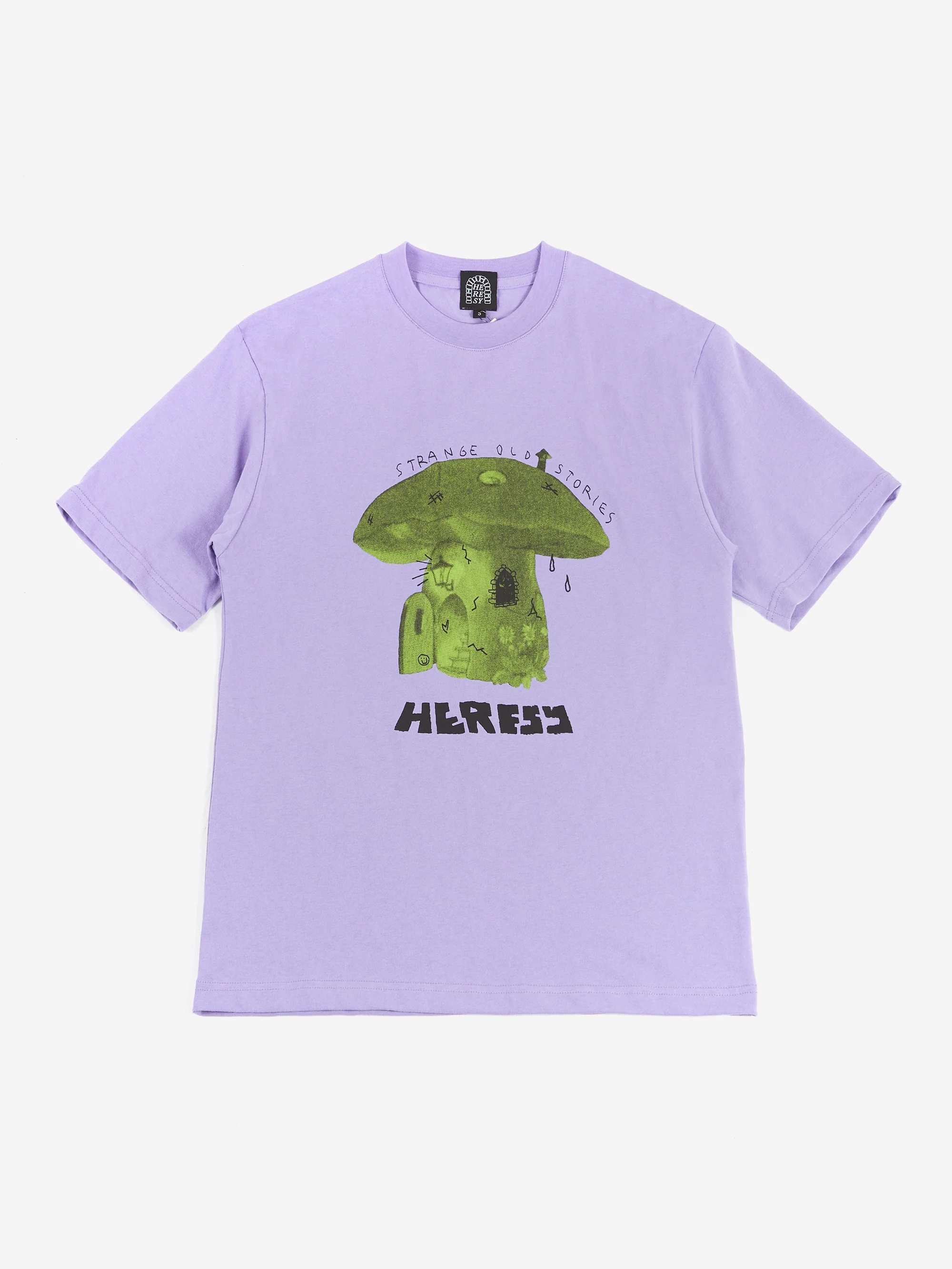 Heresy Shroom-Room T-Shirt - Lavender - Image 4