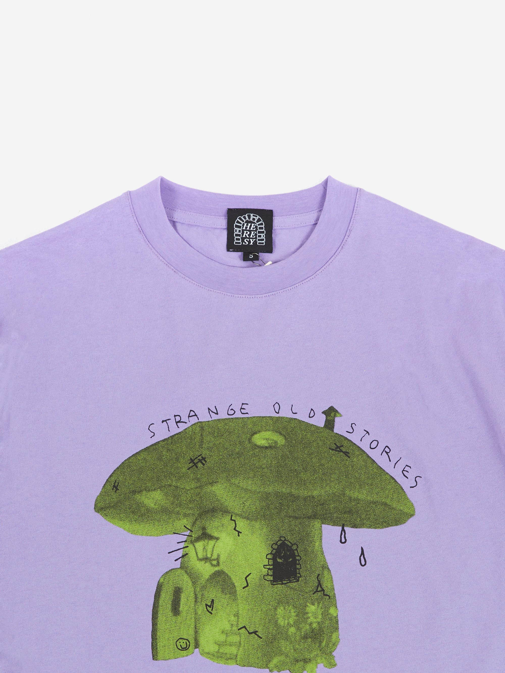 Heresy Shroom-Room T-Shirt - Lavender - Image 5
