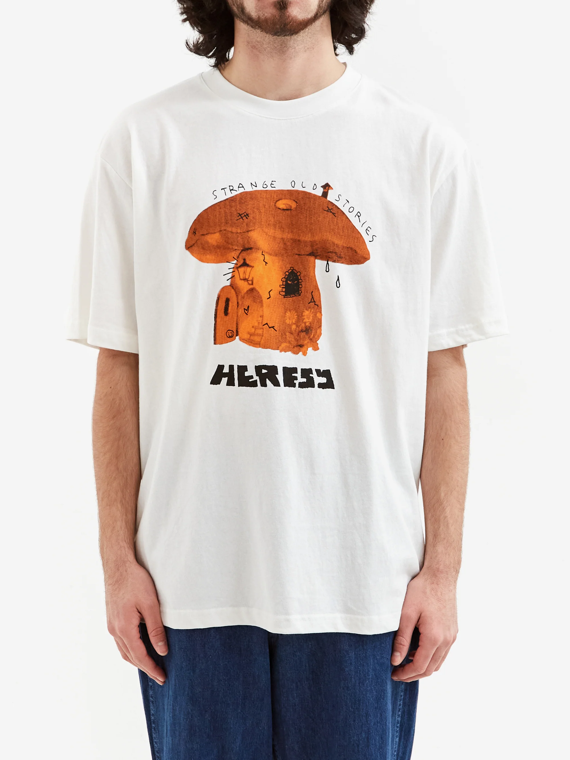 Heresy Shroom-Room T-Shirt - Ecru - Image 2