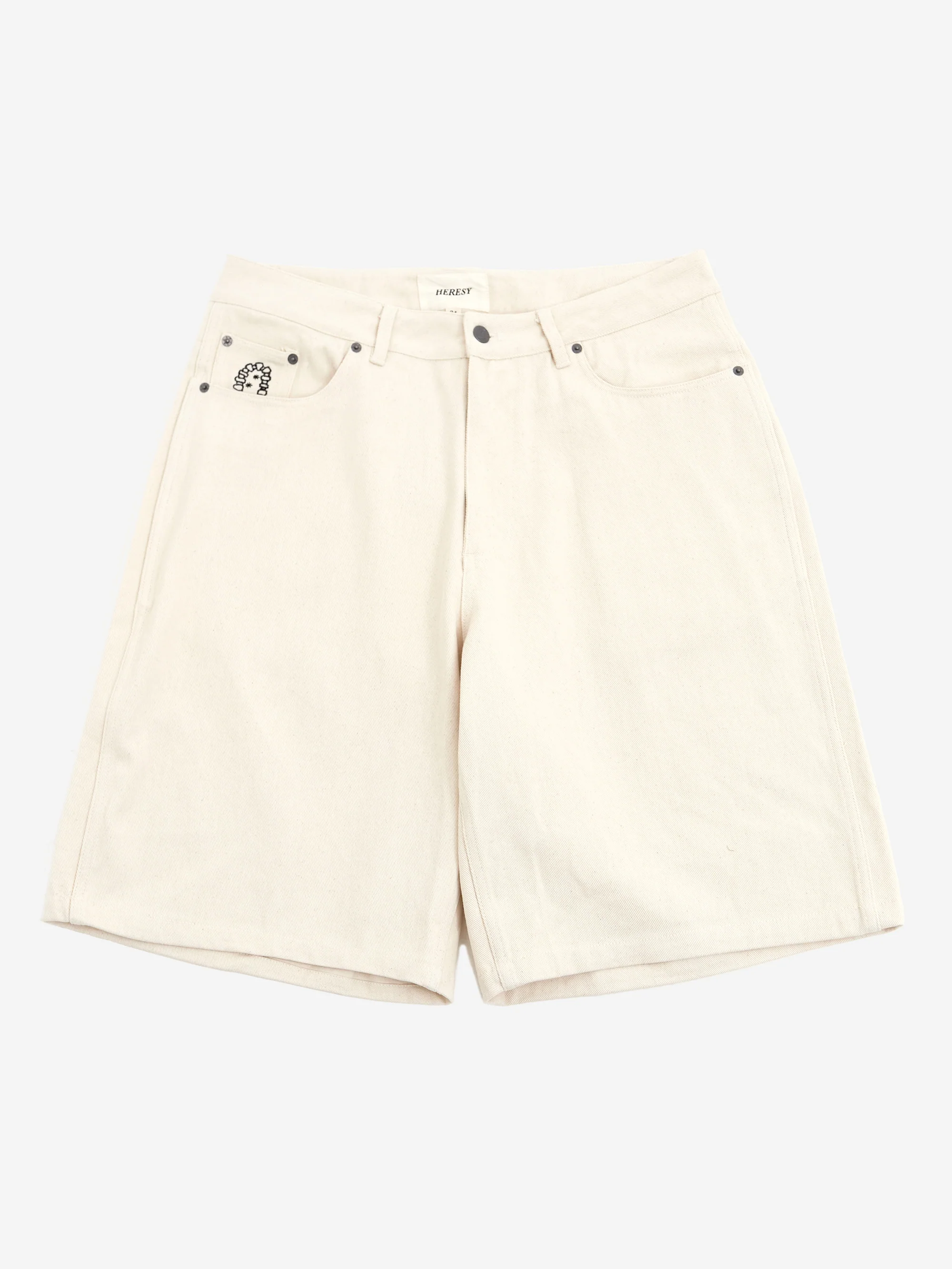 Heresy Stearne Shorts - Ecru