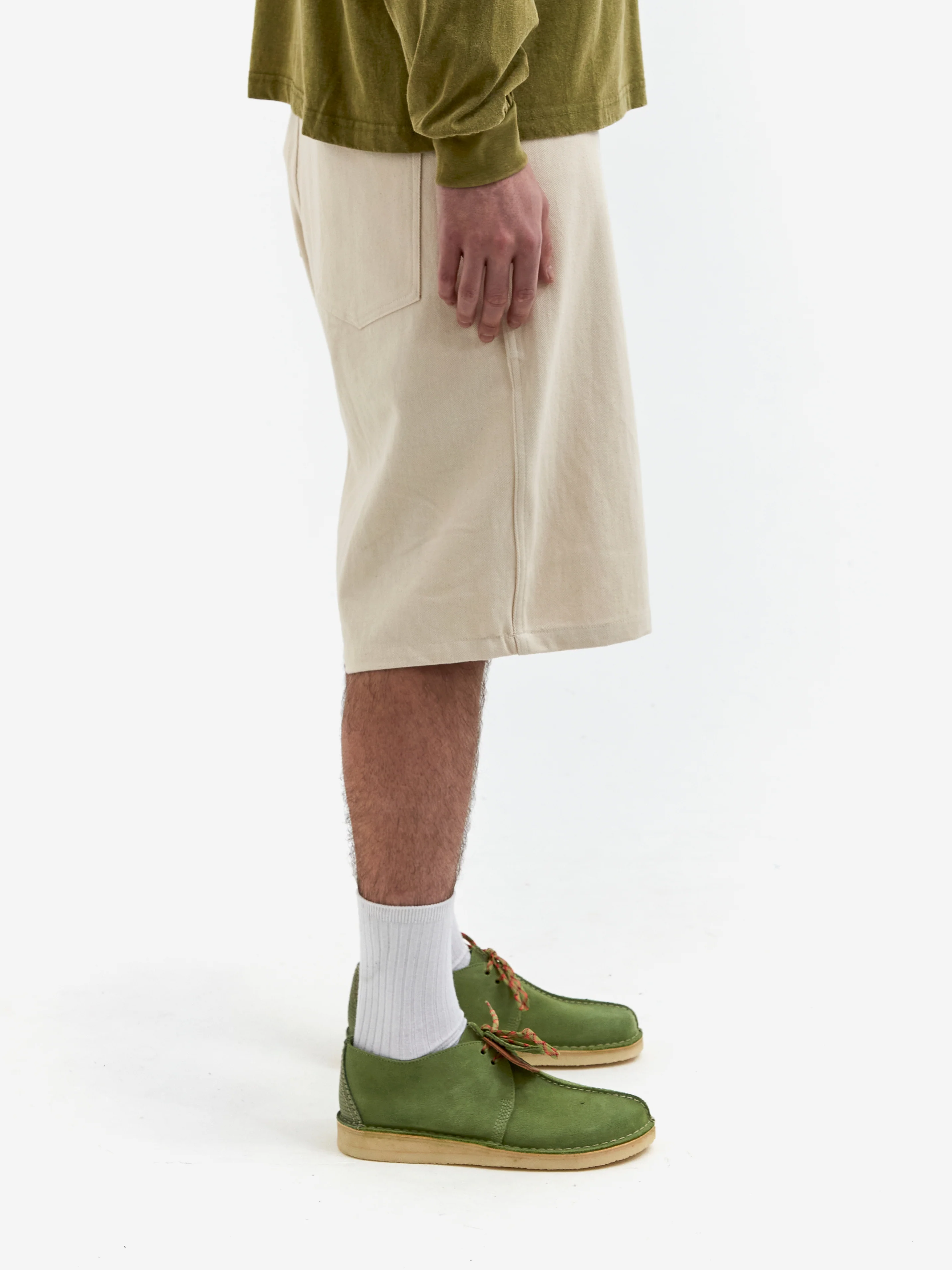 Heresy Stearne Shorts - Ecru - Image 3
