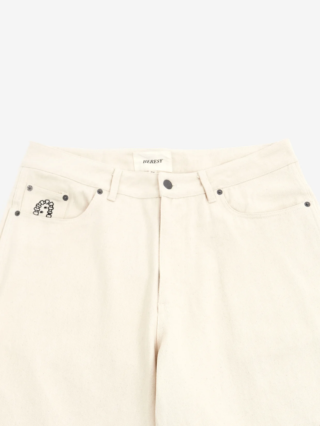 Heresy Stearne Shorts - Ecru - Image 5