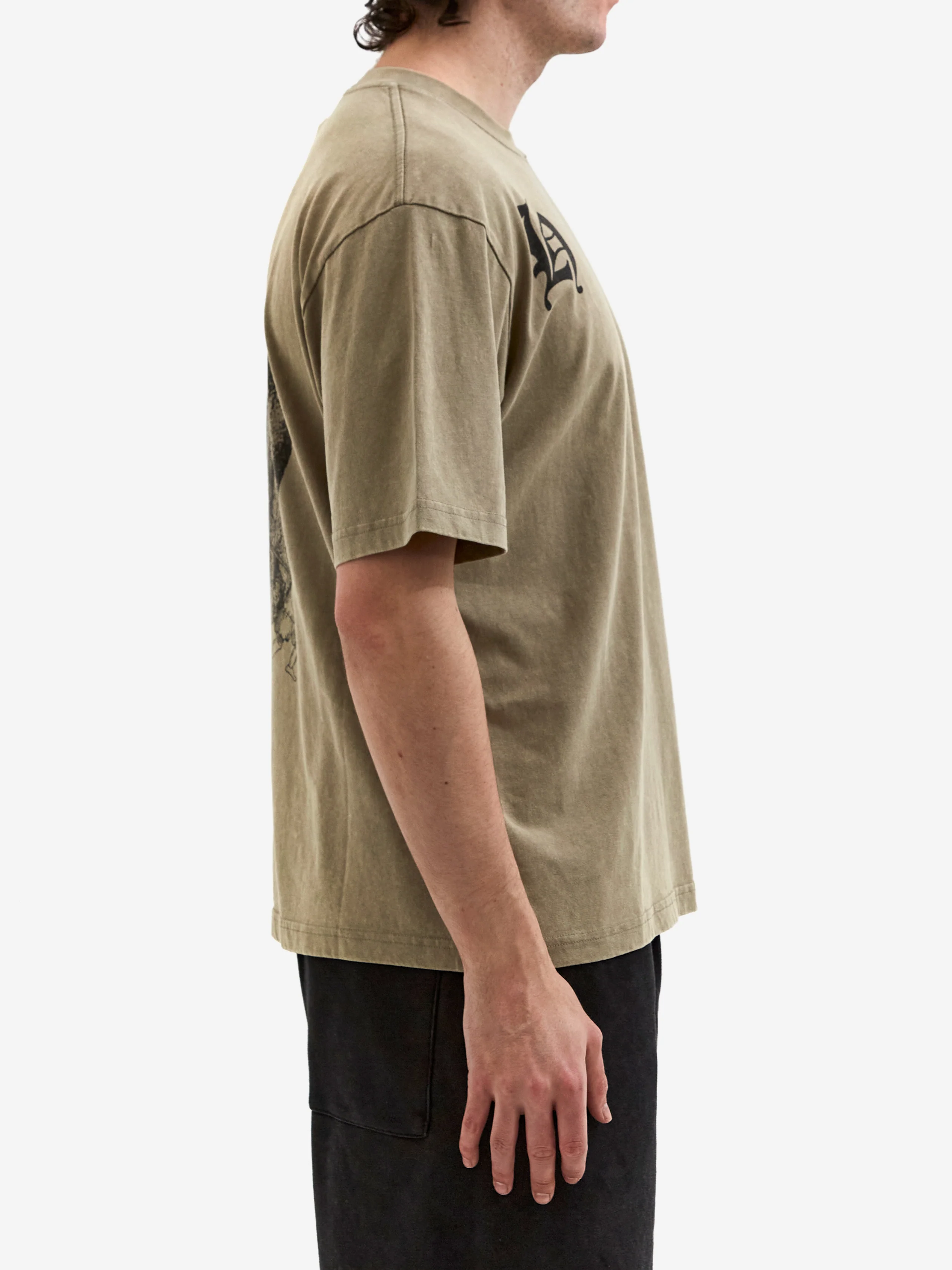 Heresy Stone Dragger Tee - Mushroom - Image 3