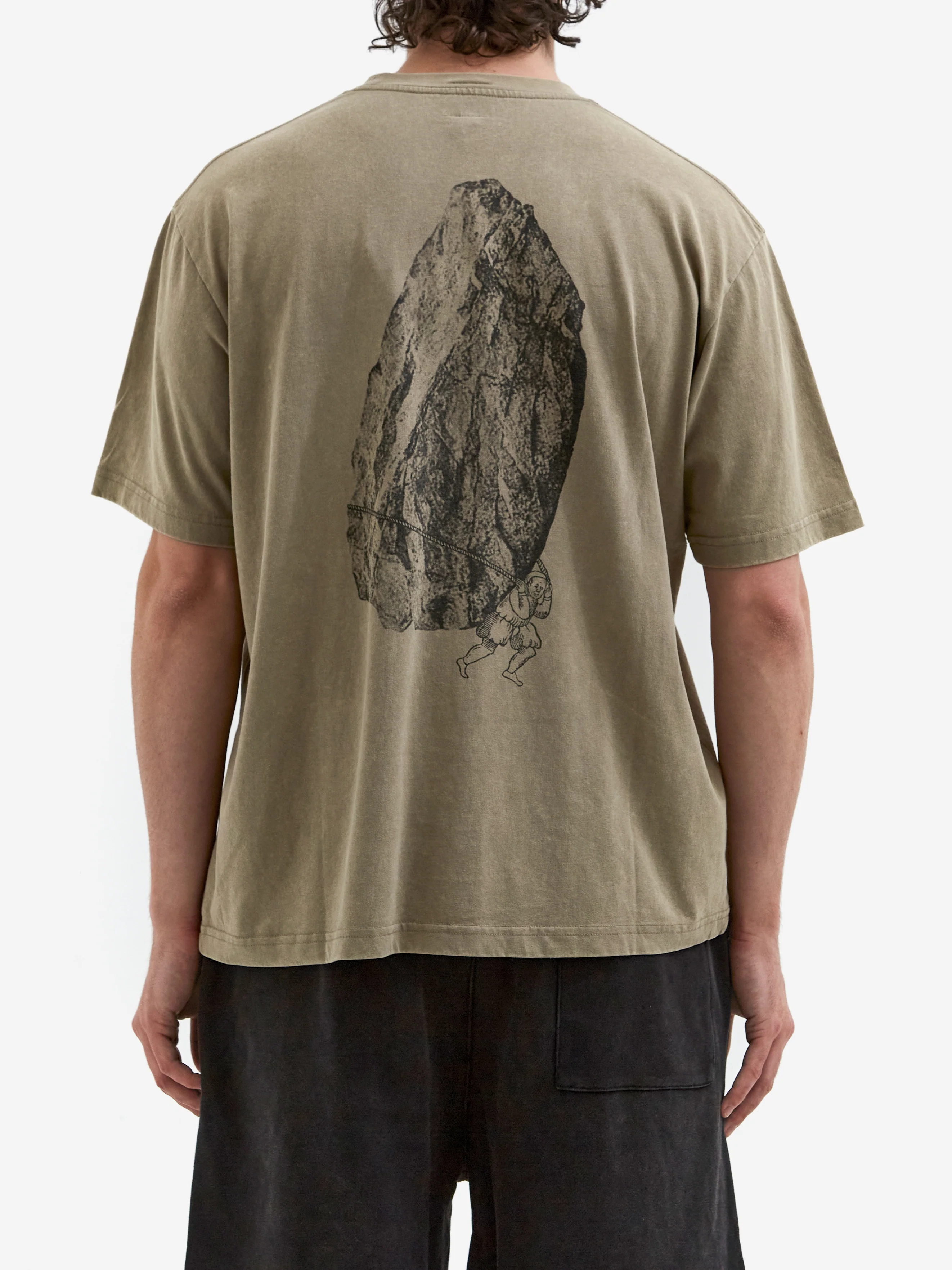 Heresy Stone Dragger Tee - Mushroom - Image 4