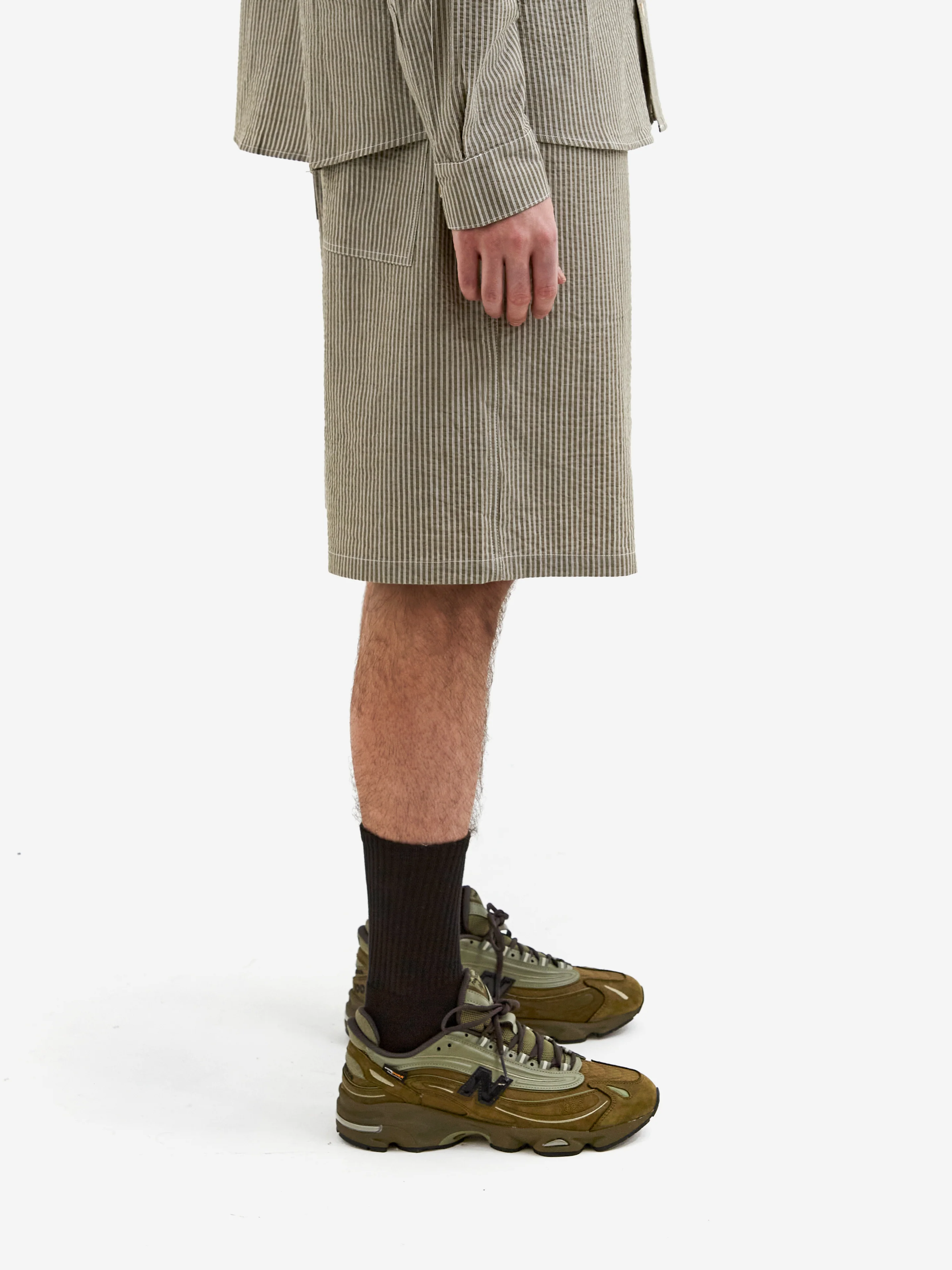 Heresy Storyteller Shorts - Green - Image 3