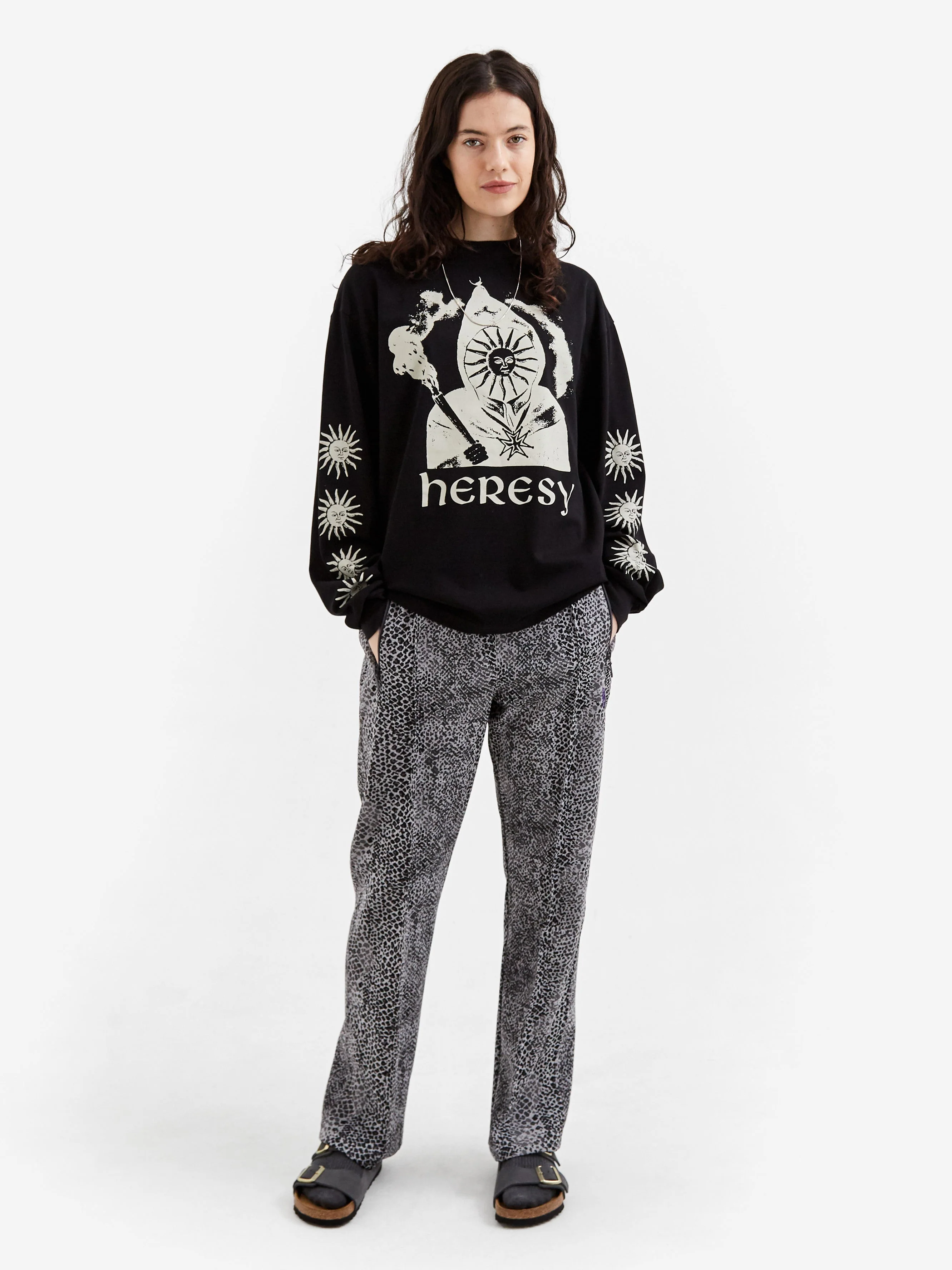 Heresy Sungod Long Sleeve T-Shirt W - Black - Image 3