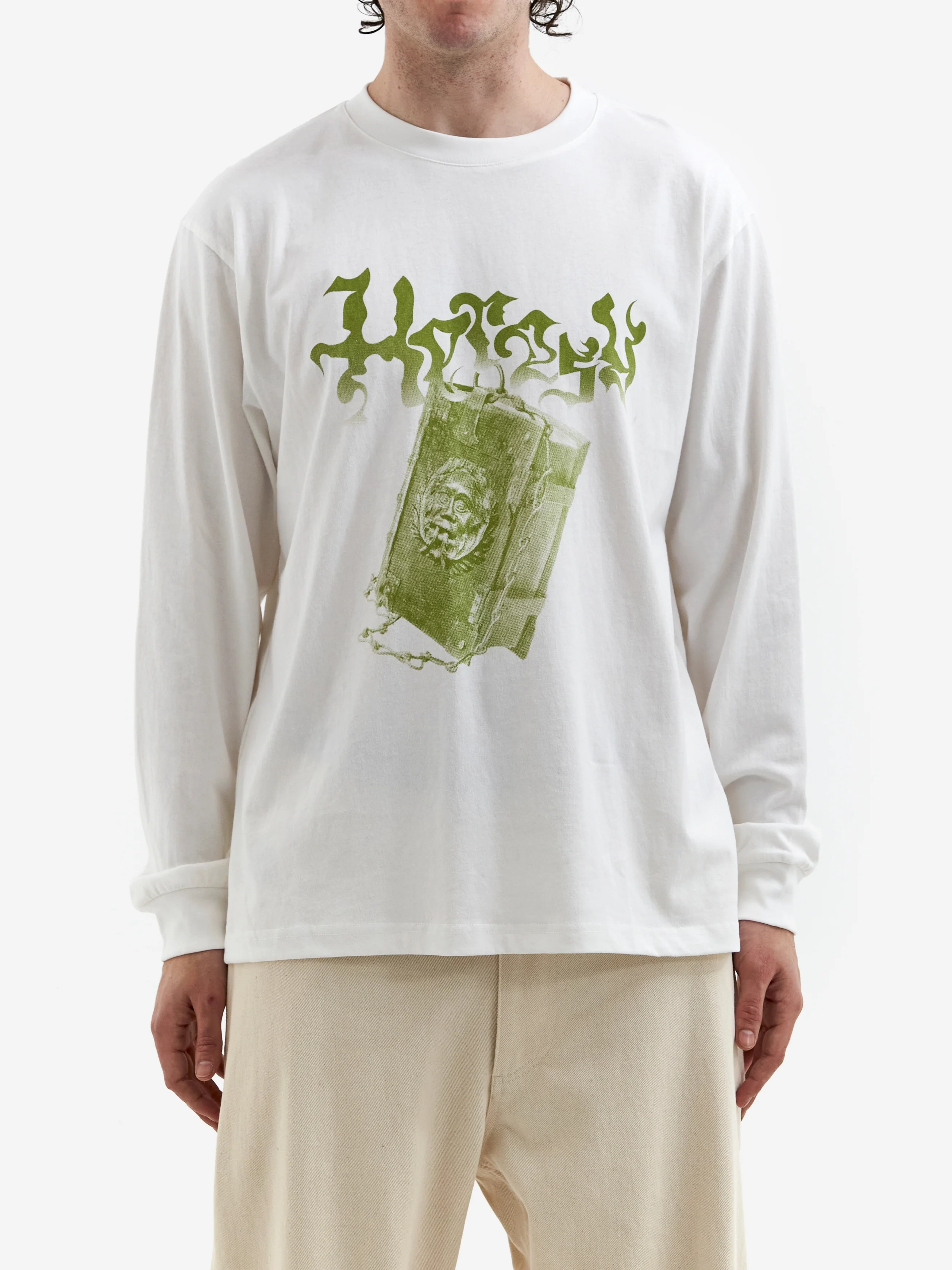 Heresy Tome Tee - Ecru - Image 2