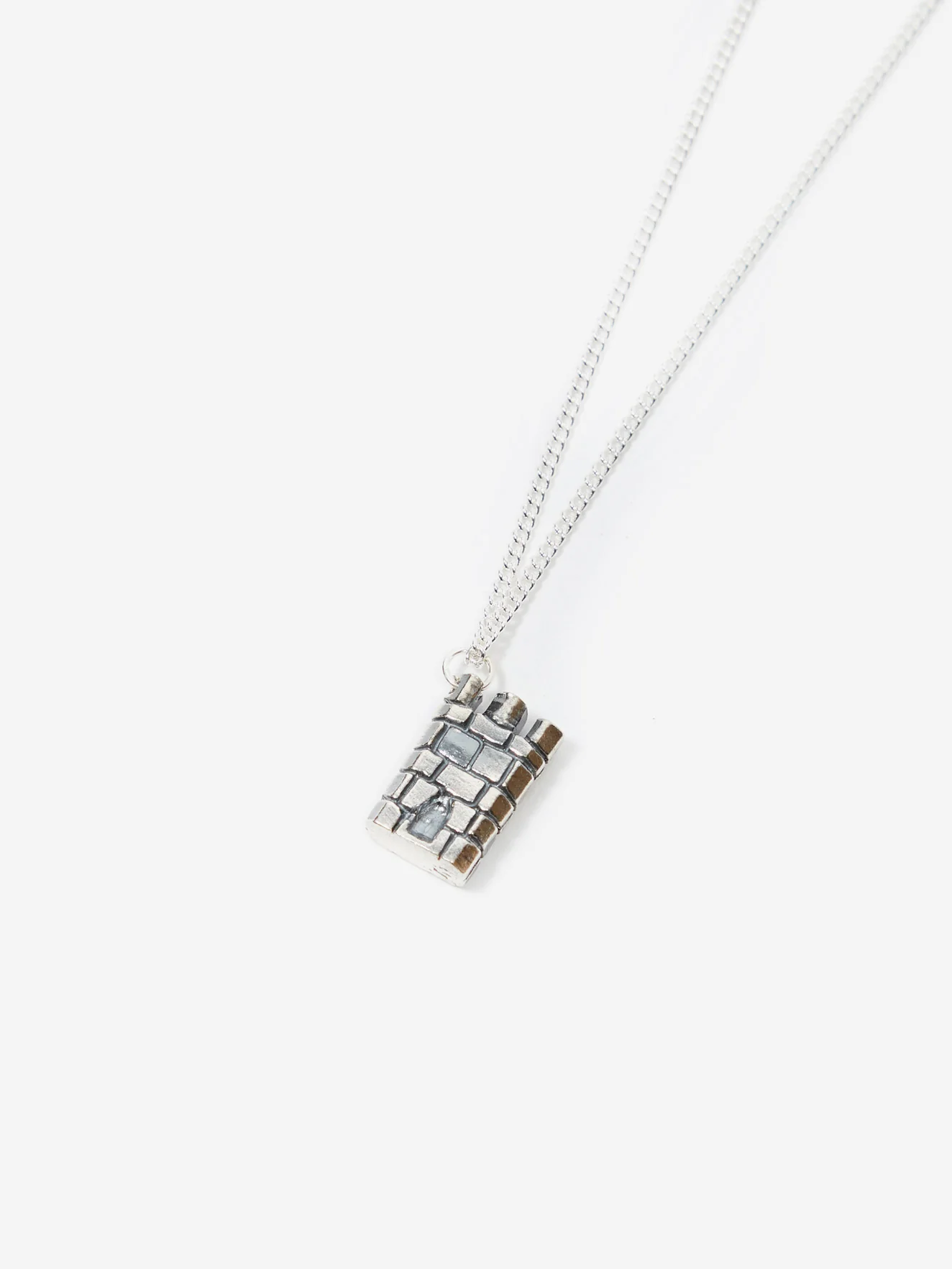 Heresy Tower Chain - Oxidised Silver