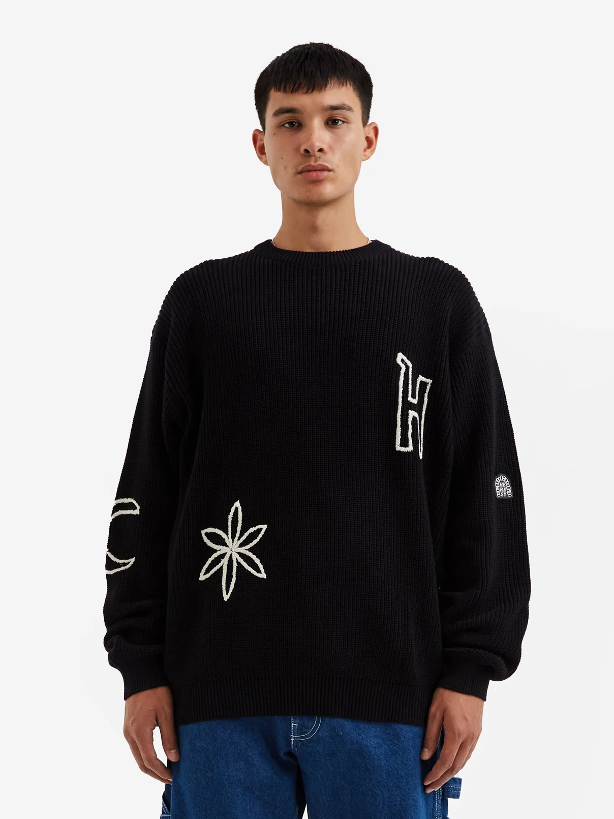 Heresy Trellis Jumper - Black/Ecru - Image 6
